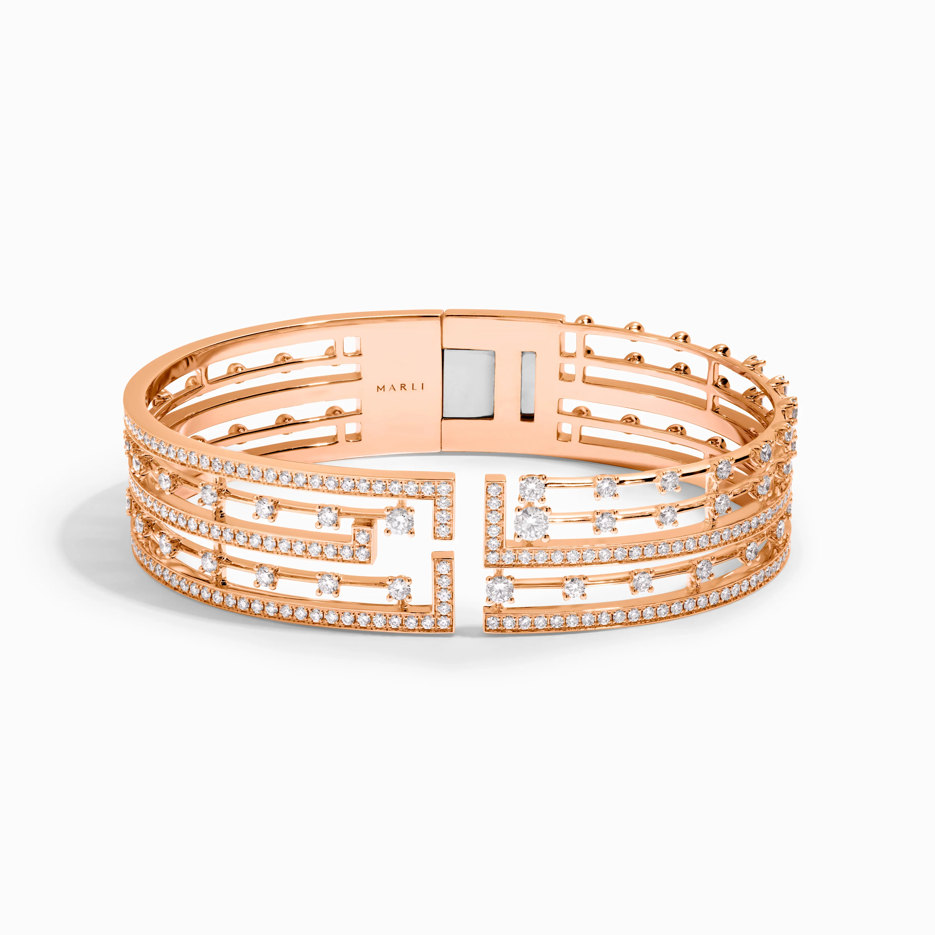 Avenues Statement Hinged Bracelet - Image 2