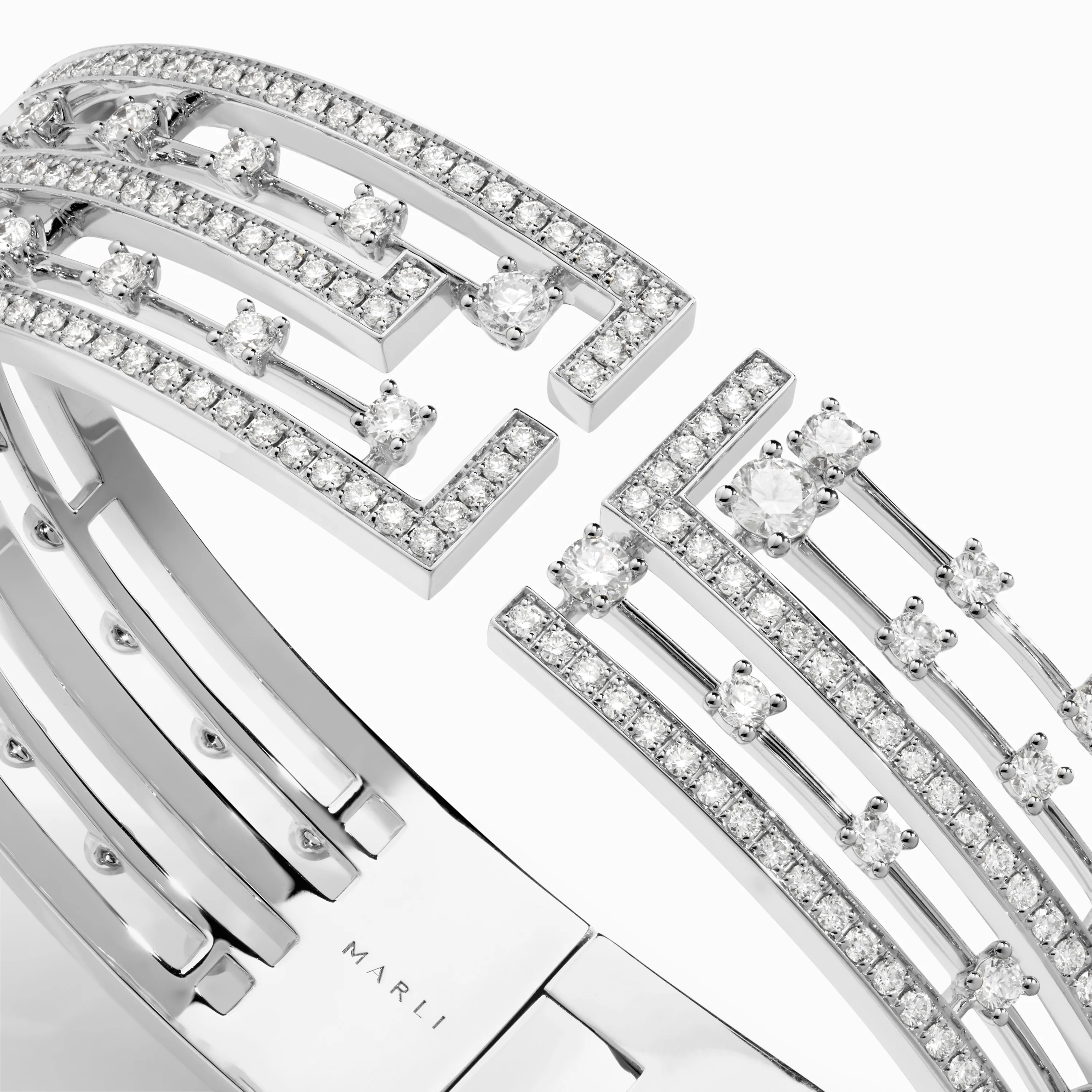 Avenues Statement Hinged Bracelet - Image 3