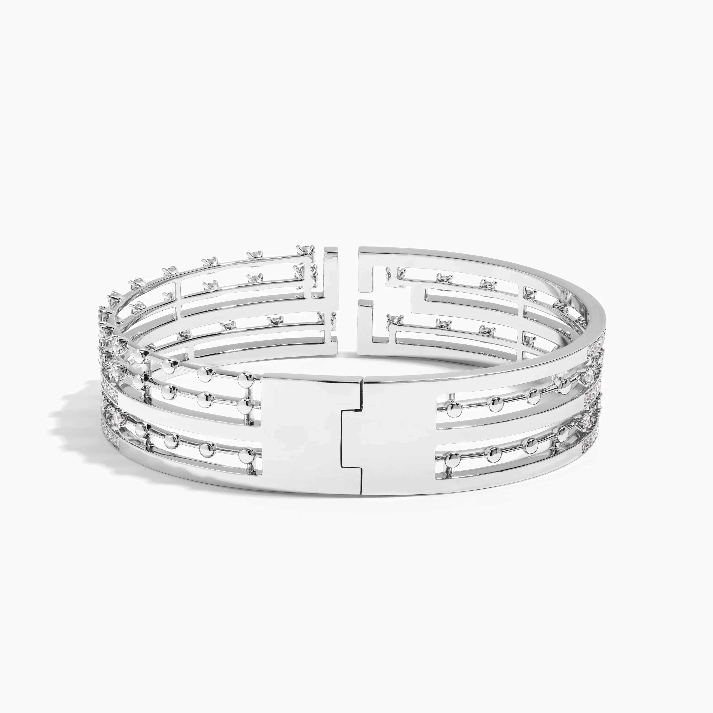 Avenues Statement Hinged Bracelet - Image 4