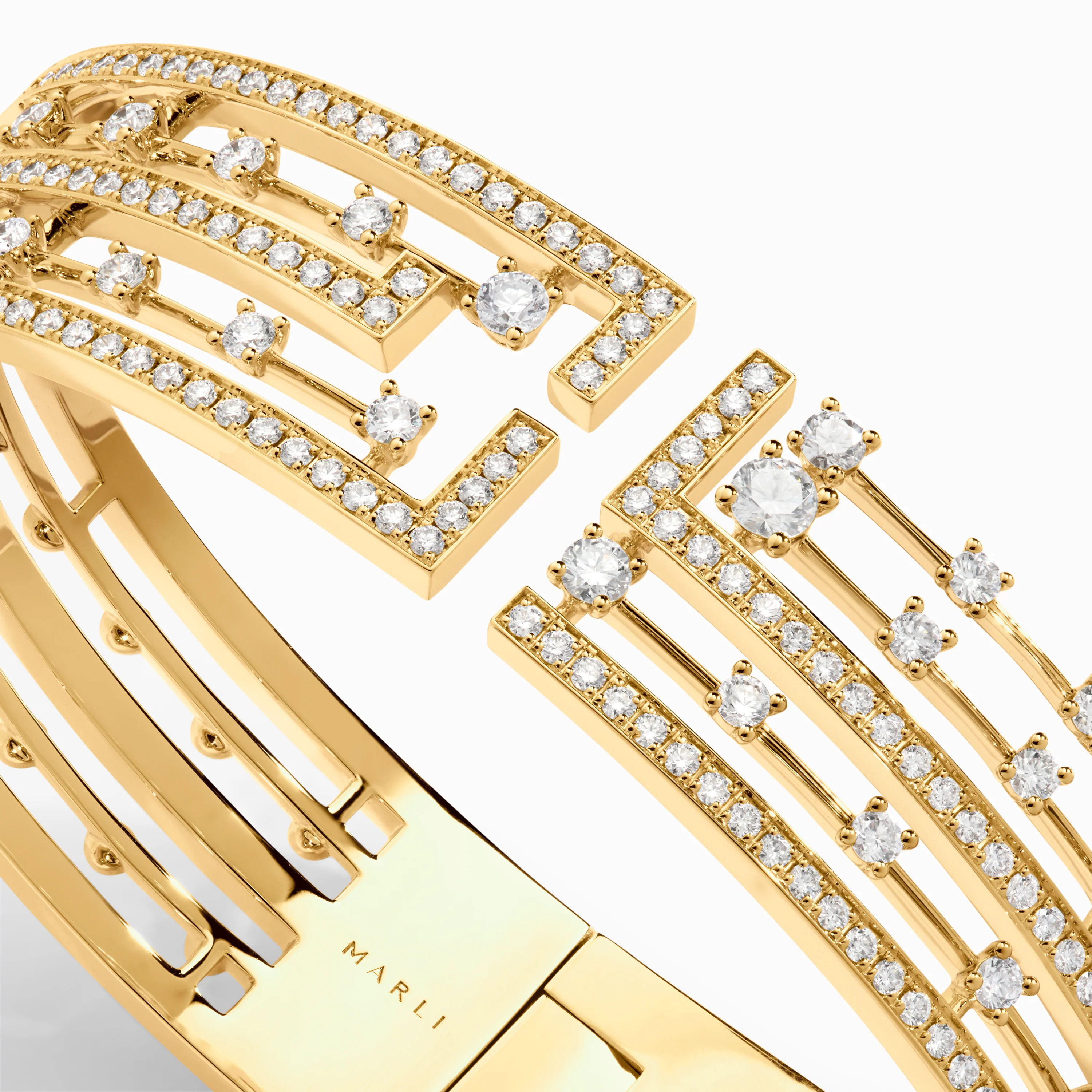 Avenues Statement Hinged Bracelet - Image 3