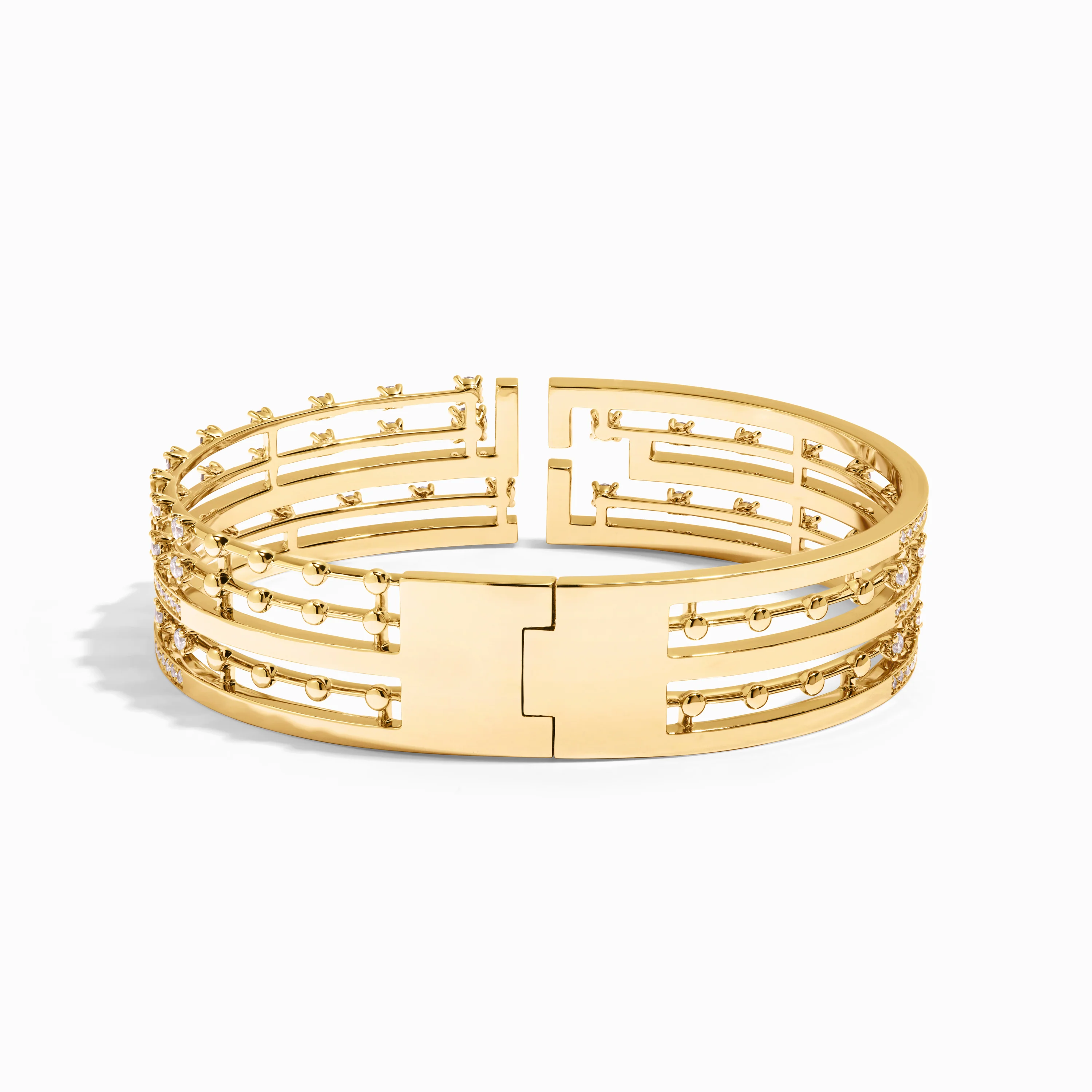 Avenues Statement Hinged Bracelet - Image 4