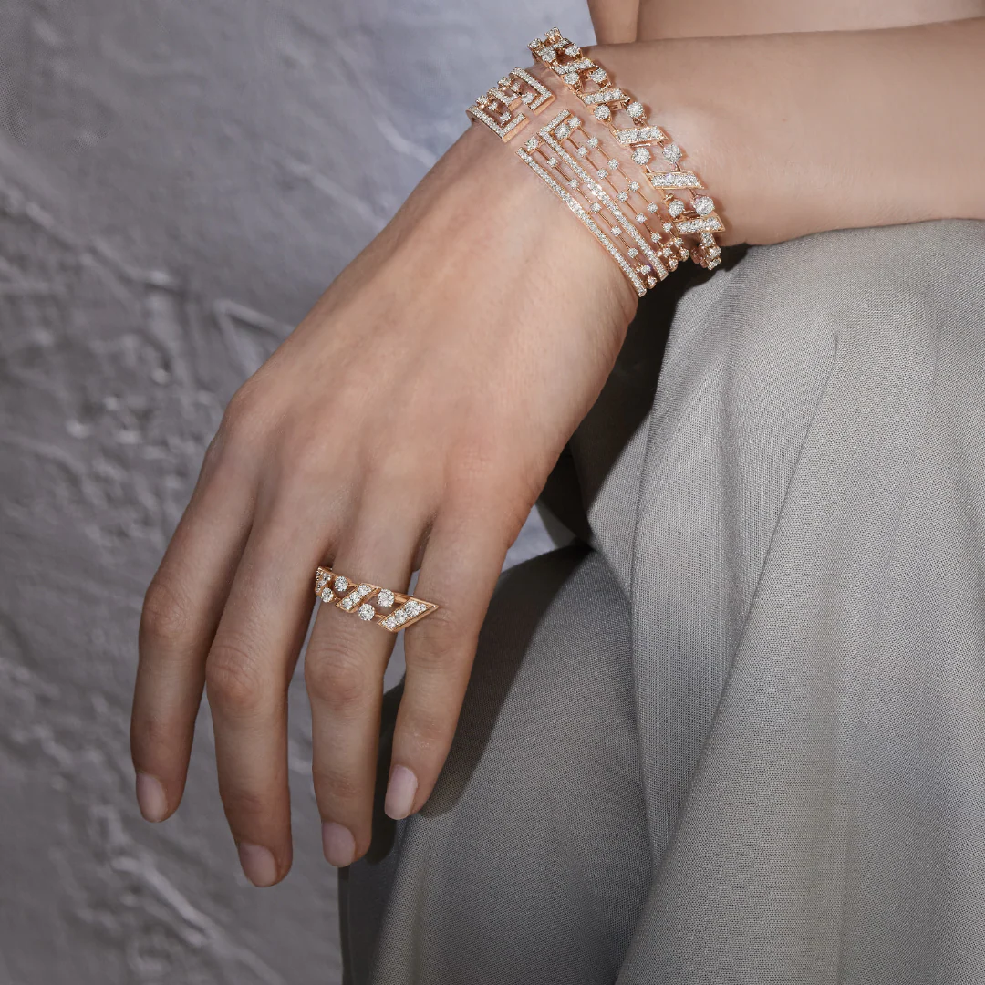Avenues Statement Hinged Bracelet - Image 6