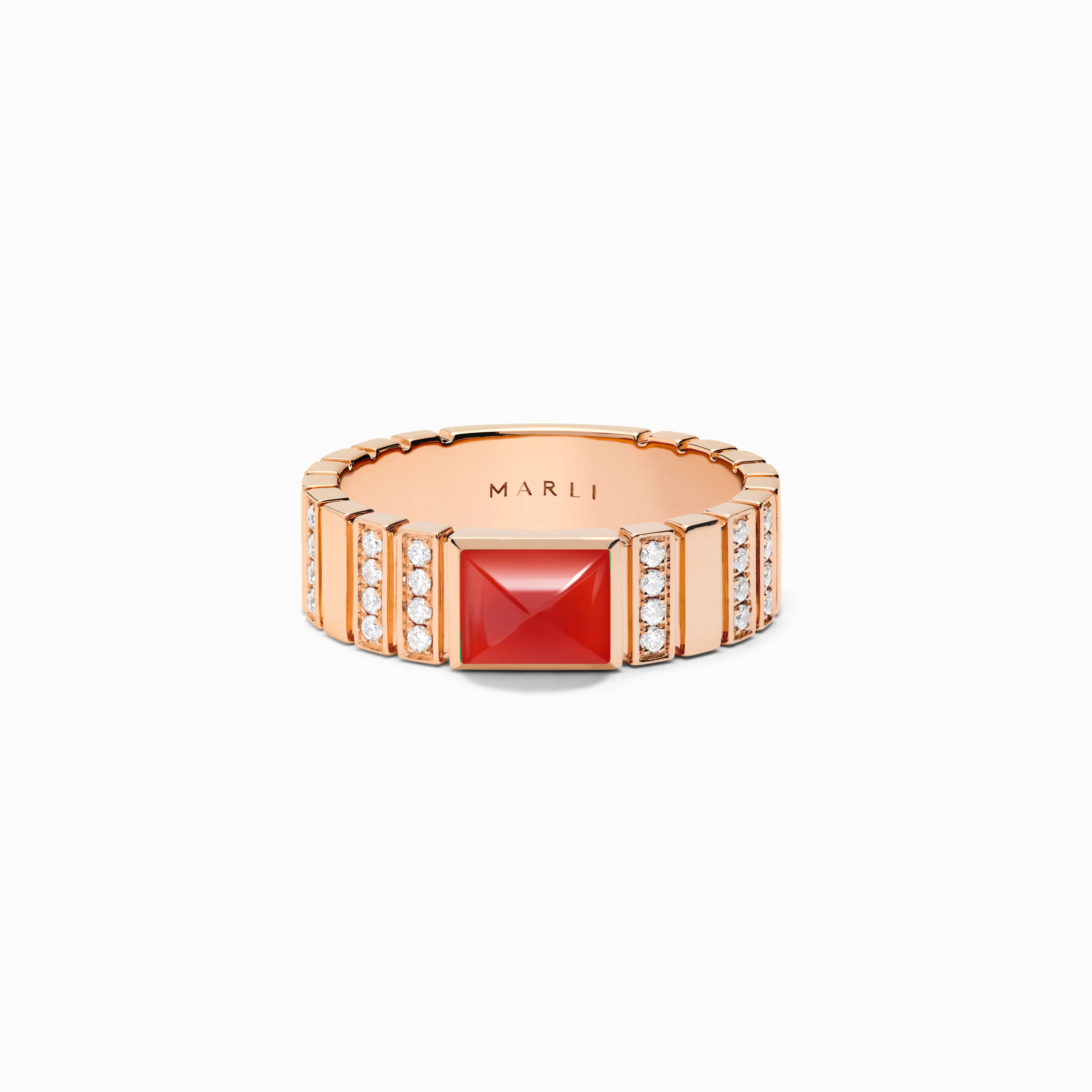 Cleo 2 Link Diamond Ring - Image 10