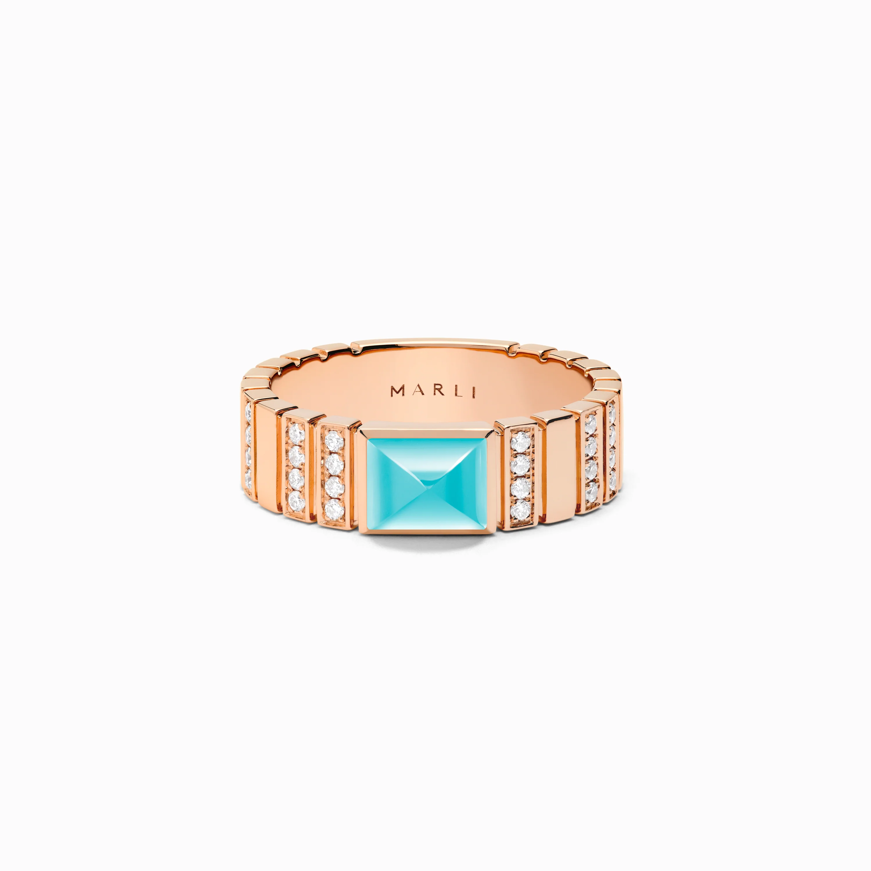 Cleo 2 Link Diamond Ring - Image 19