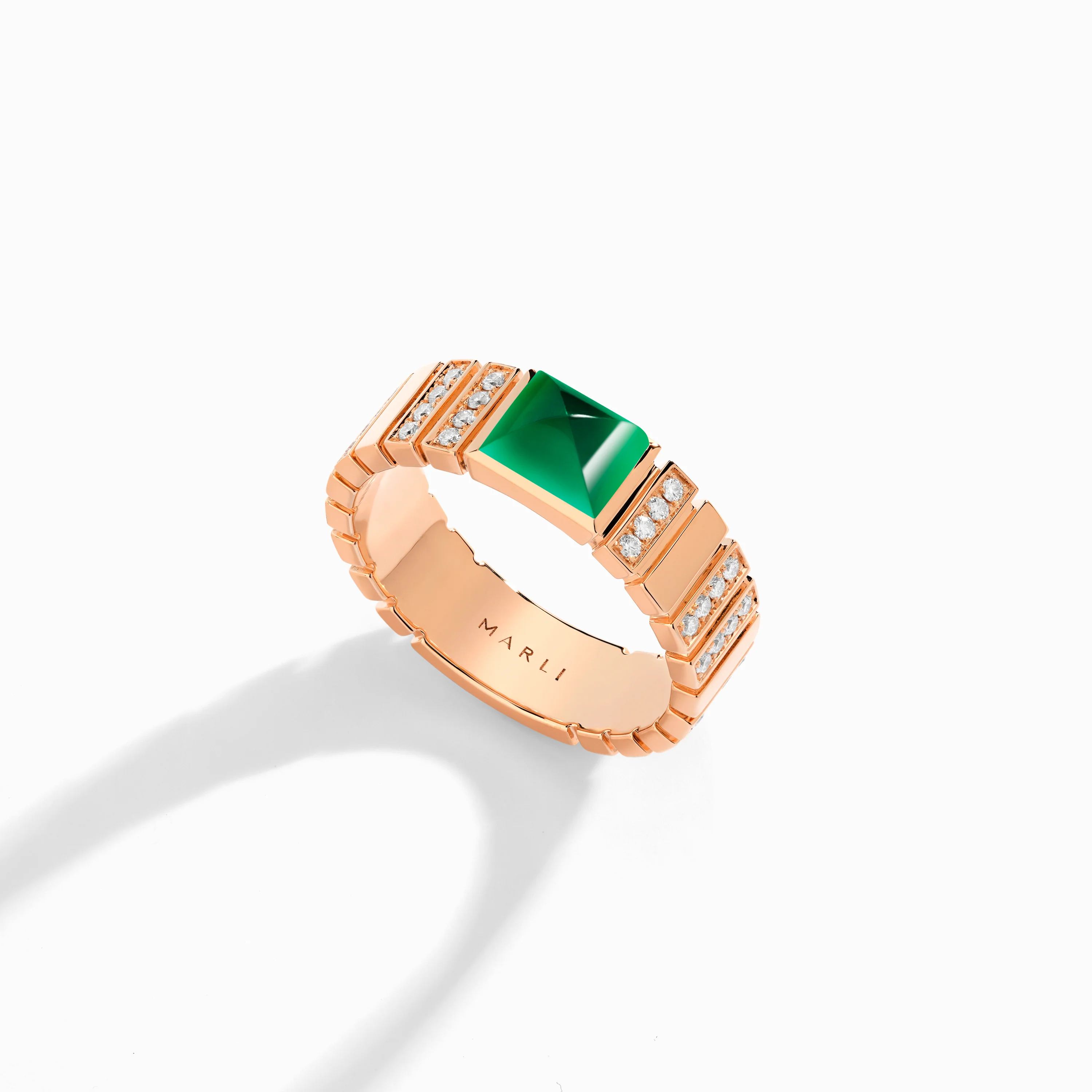 Cleo 2 Link Diamond Ring - Image 26