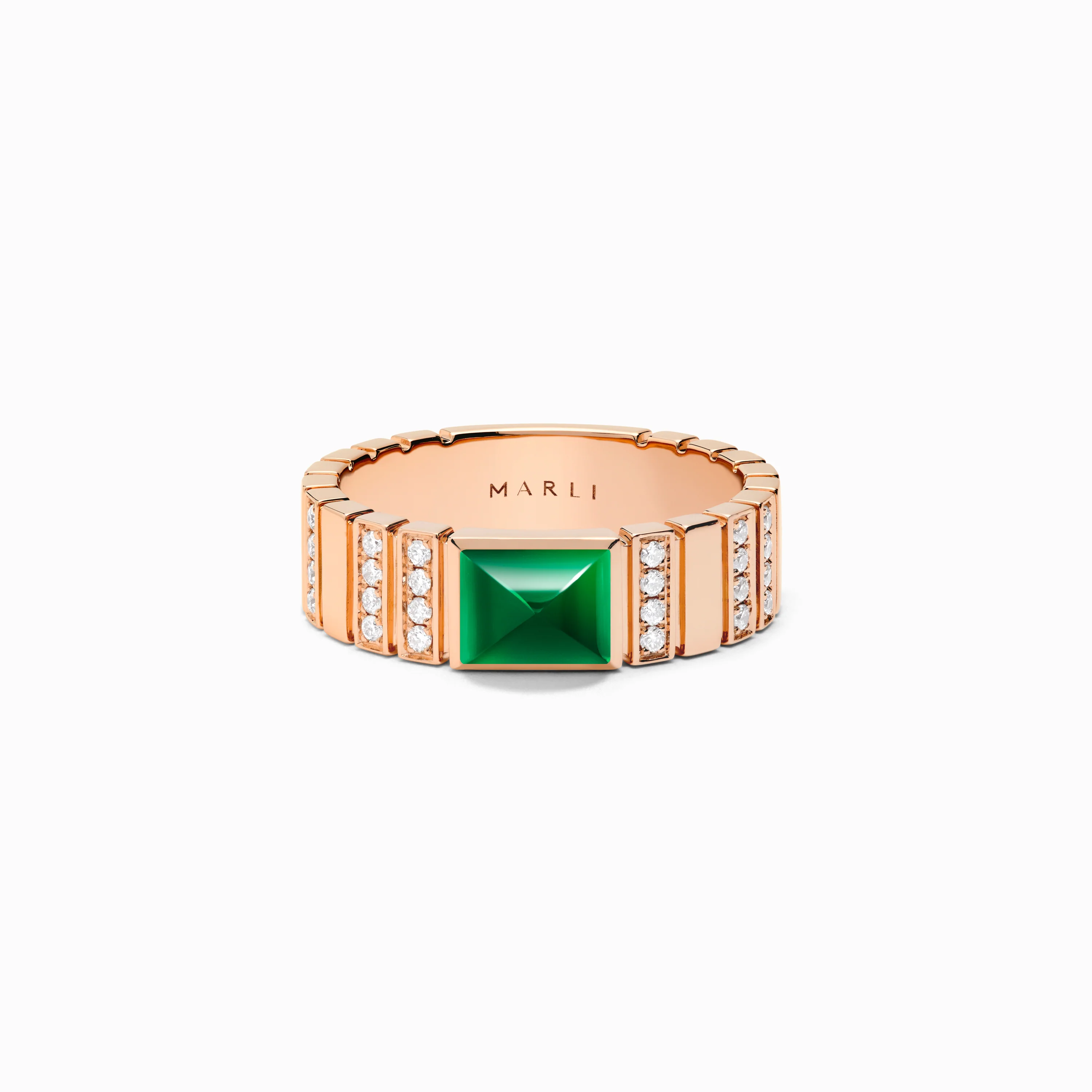 Cleo 2 Link Diamond Ring - Image 27