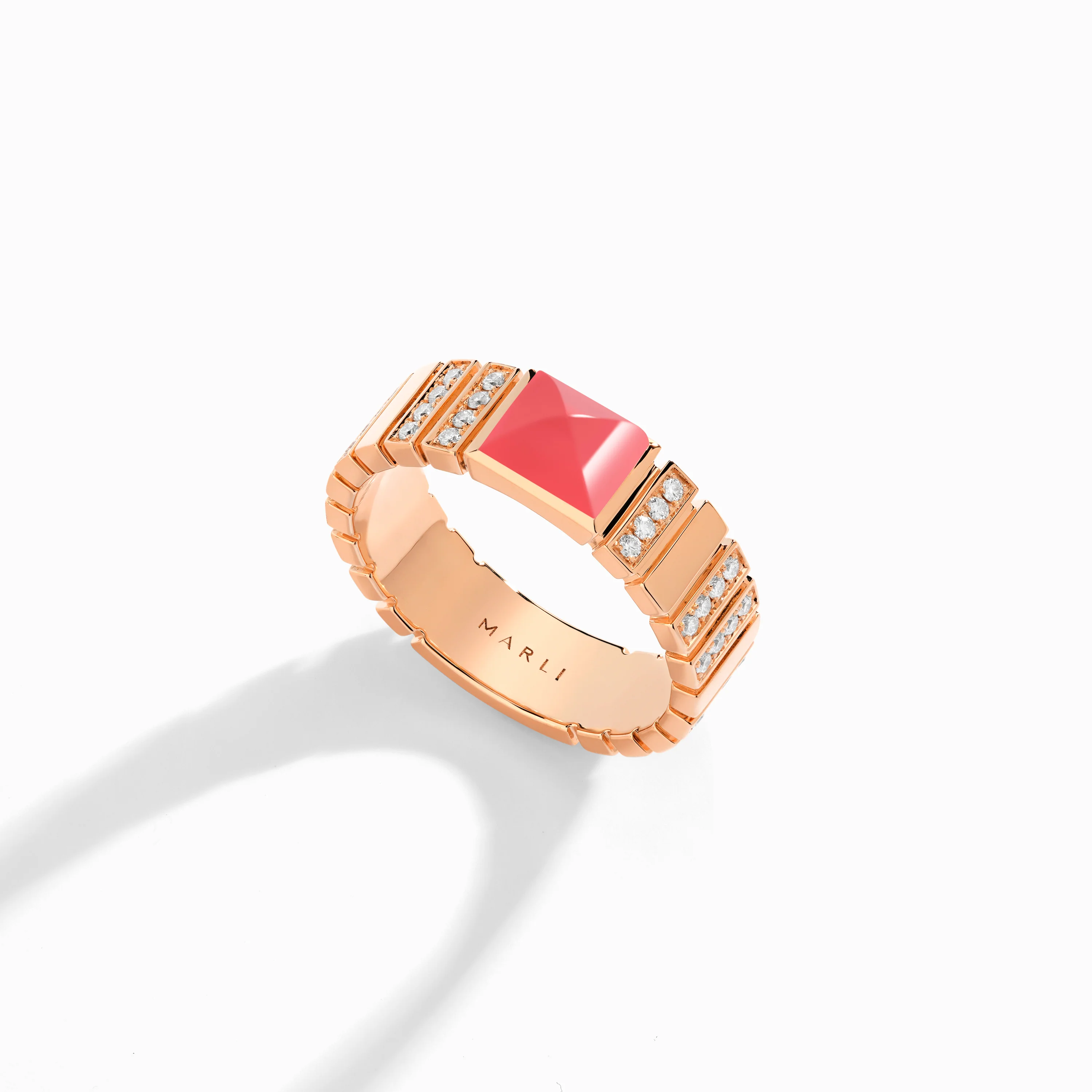 Cleo 2 Link Diamond Ring - Image 30