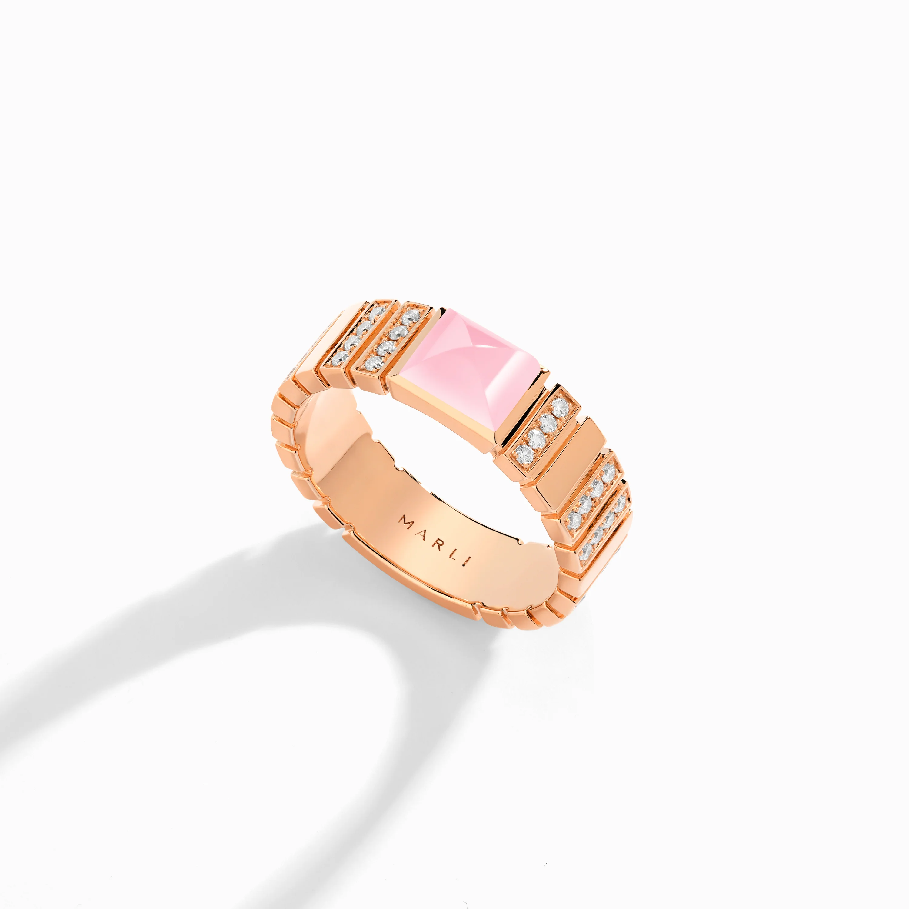 Cleo 2 Link Diamond Ring - Image 34