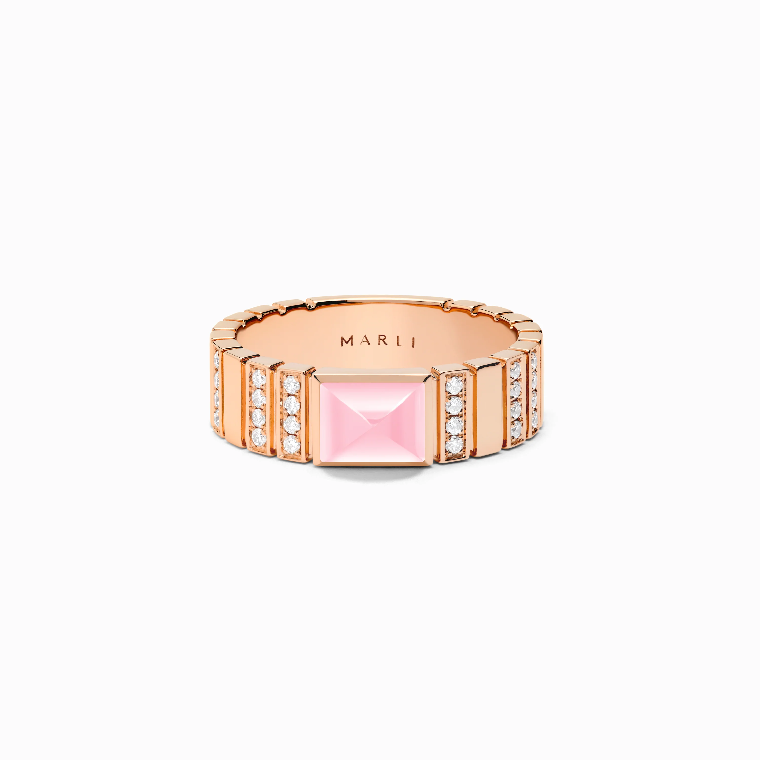 Cleo 2 Link Diamond Ring - Image 35