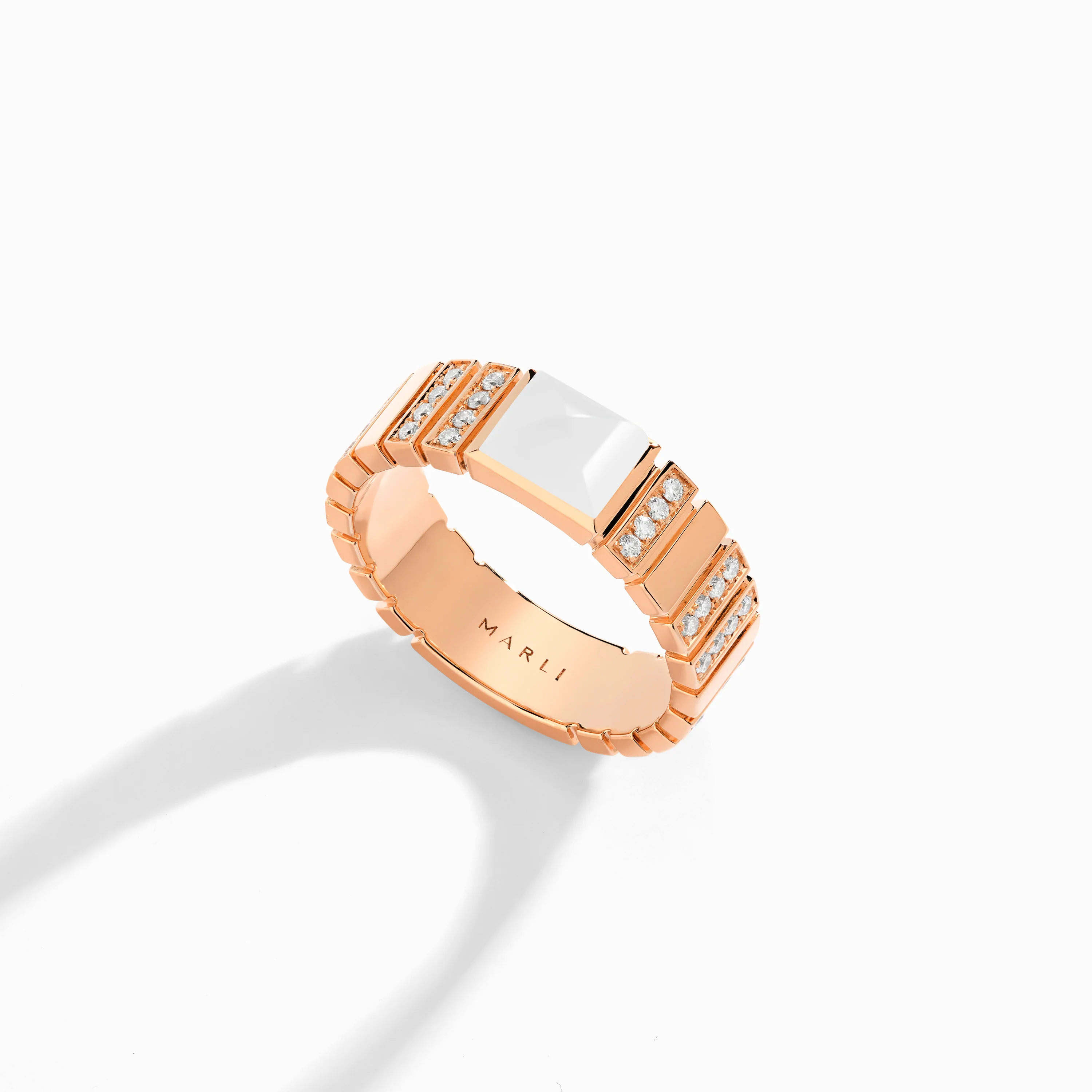 Cleo 2 Link Diamond Ring - Image 38