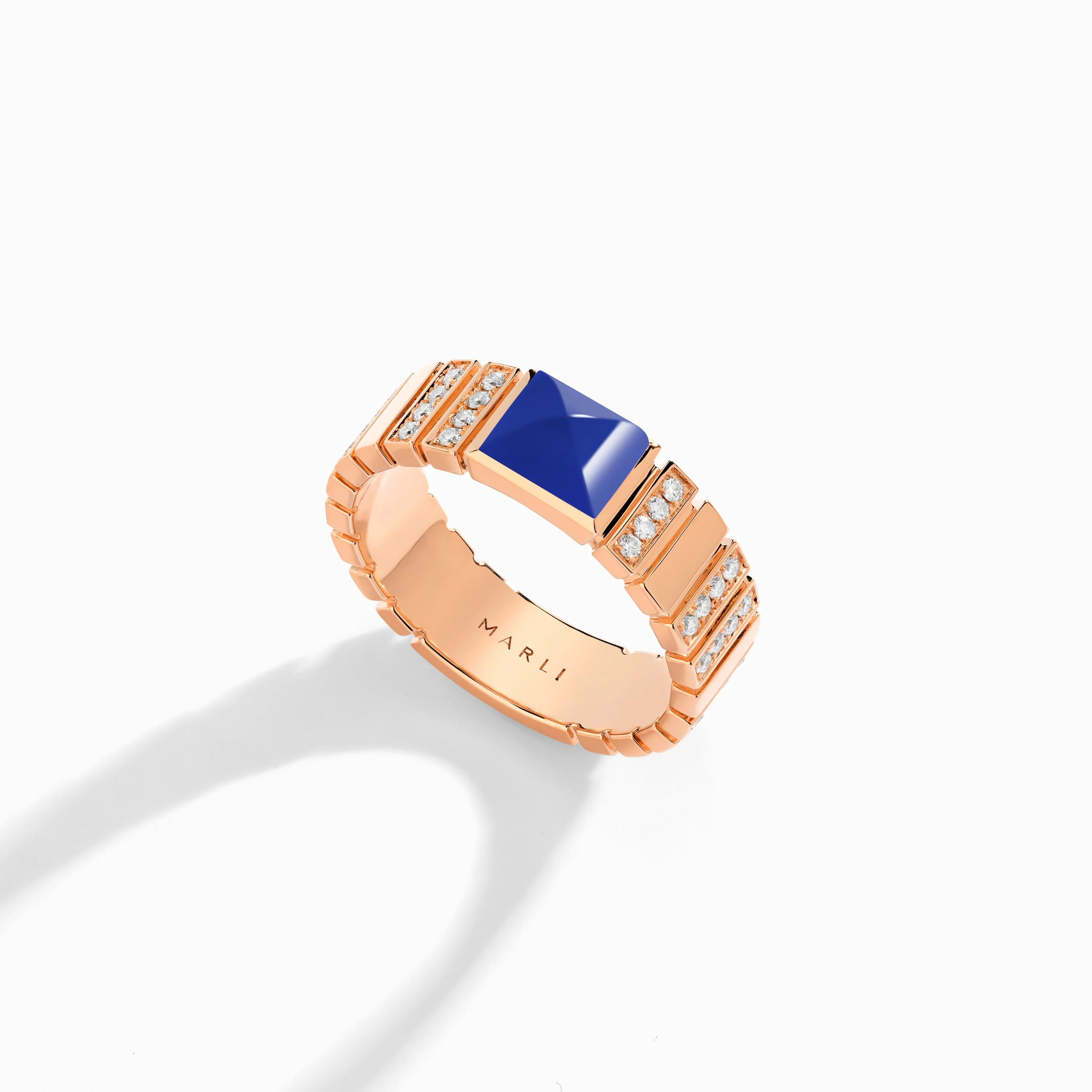 Cleo 2 Link Diamond Ring - Image 5