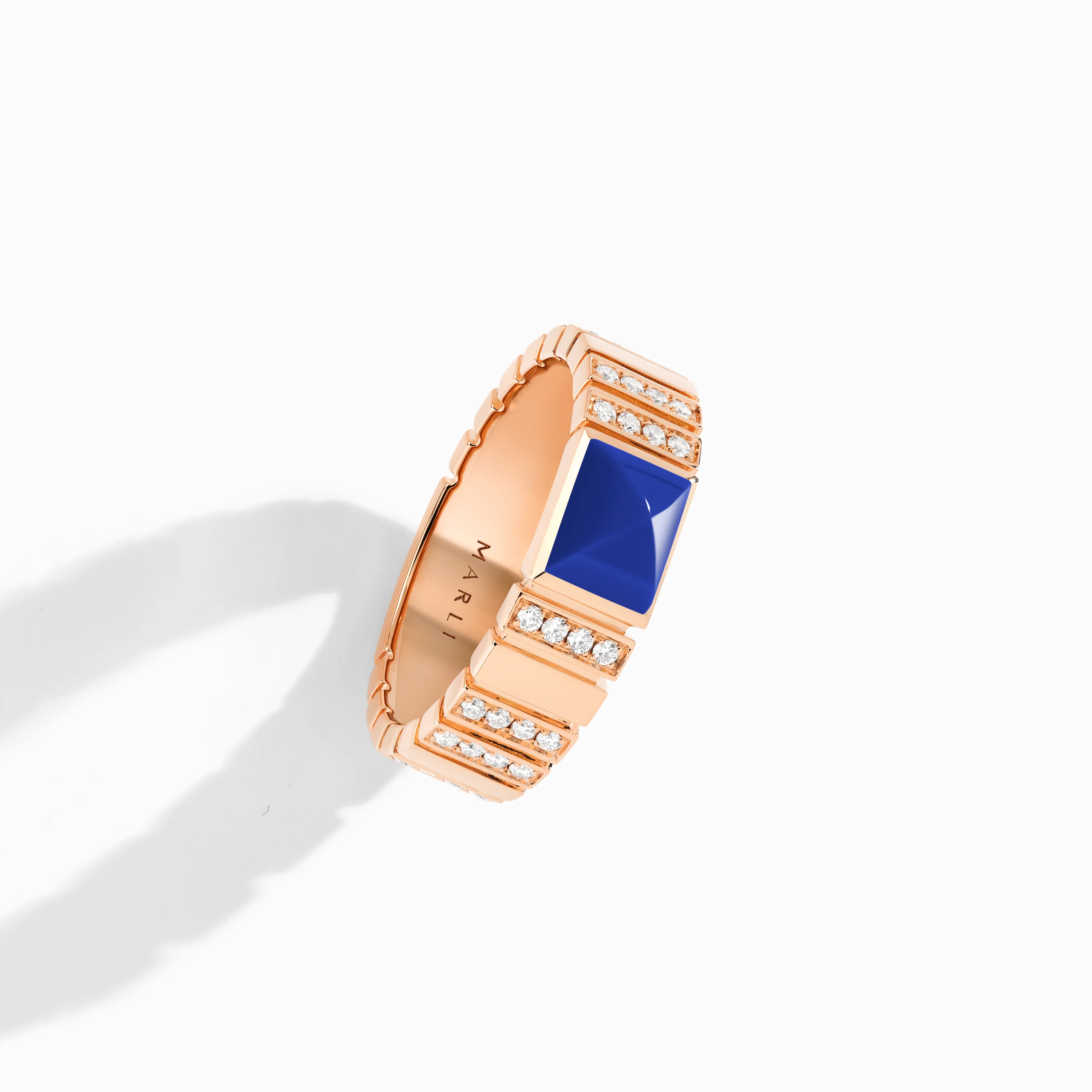 Cleo 2 Link Diamond Ring - Image 7