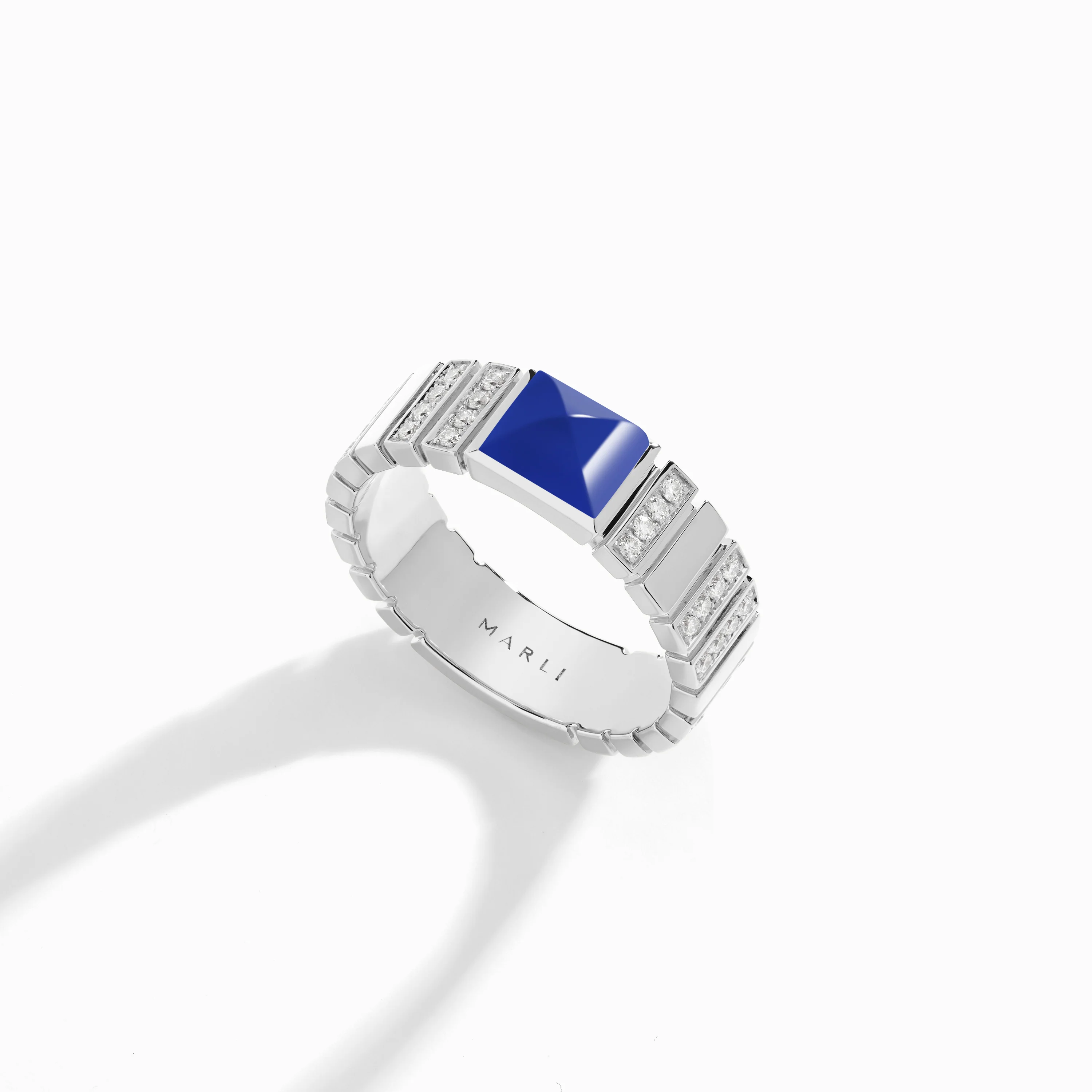 Cleo 2 Link Diamond Ring - Image 21