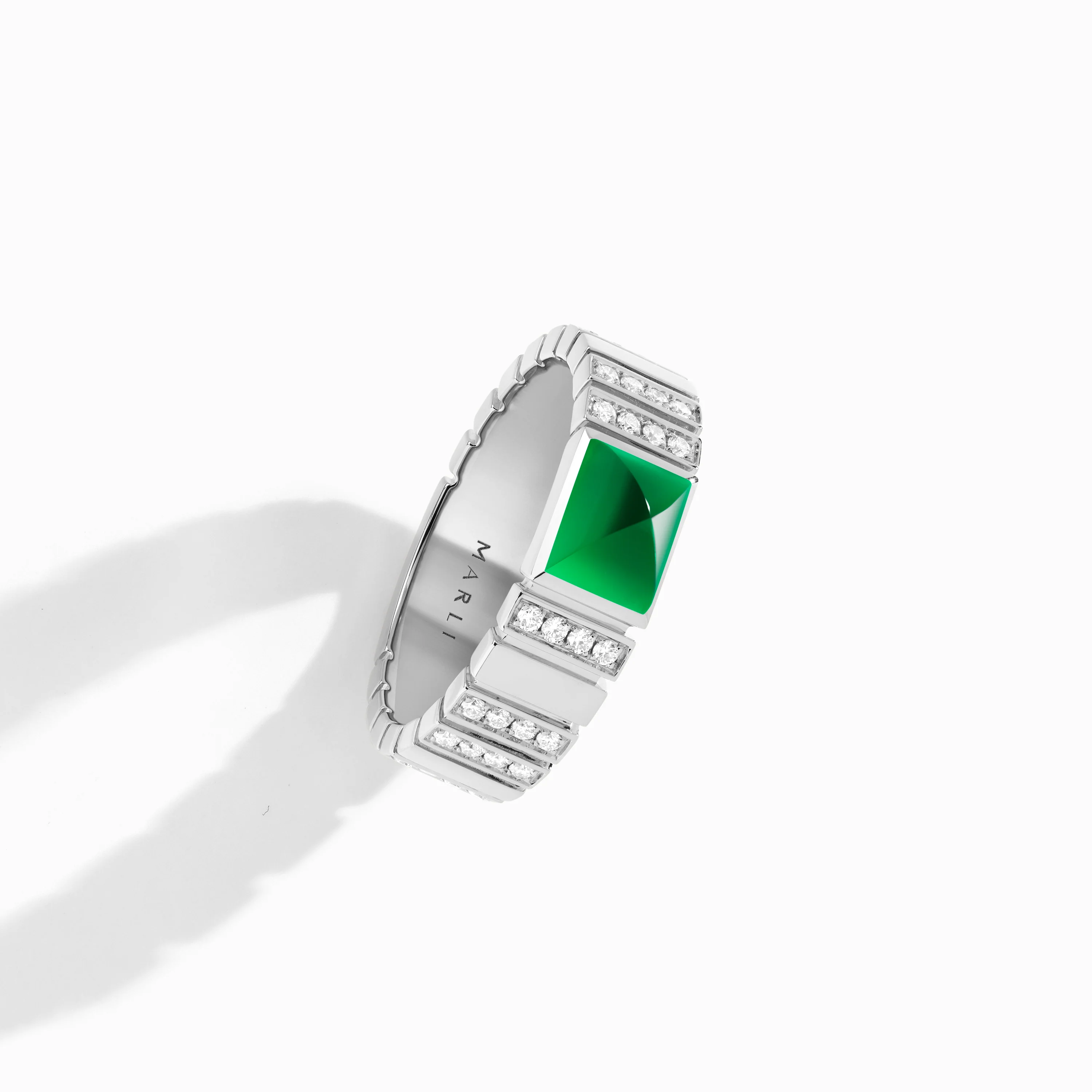 Cleo 2 Link Diamond Ring - Image 3