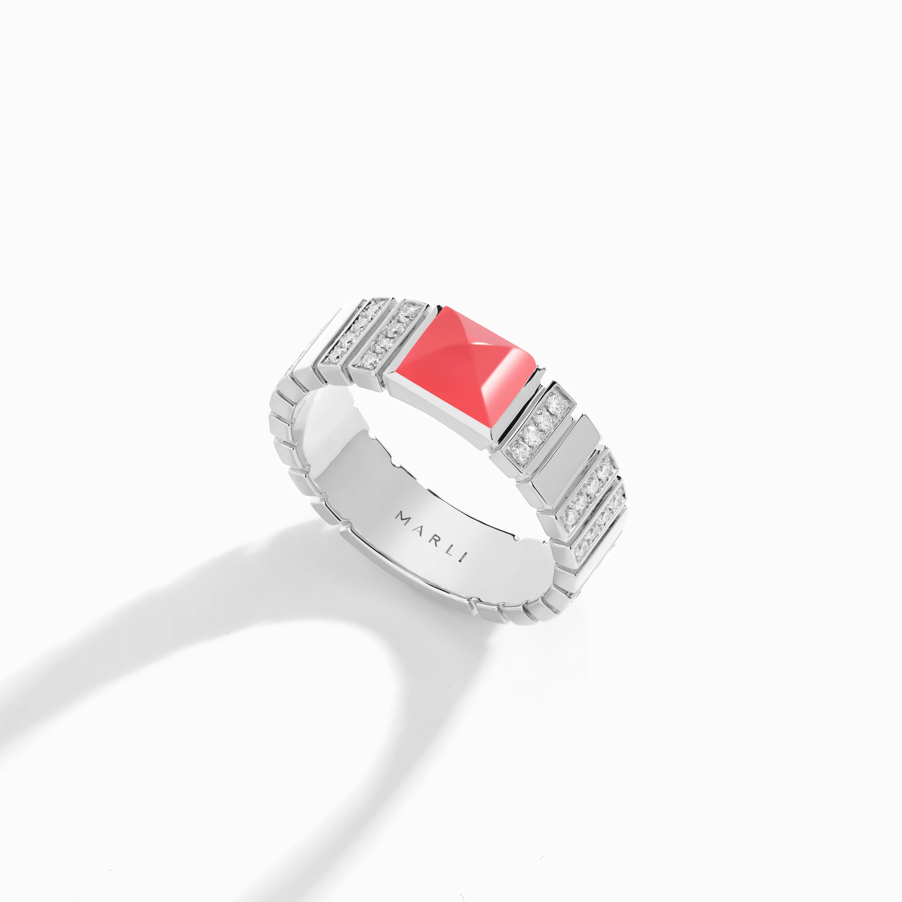 Cleo 2 Link Diamond Ring - Image 30