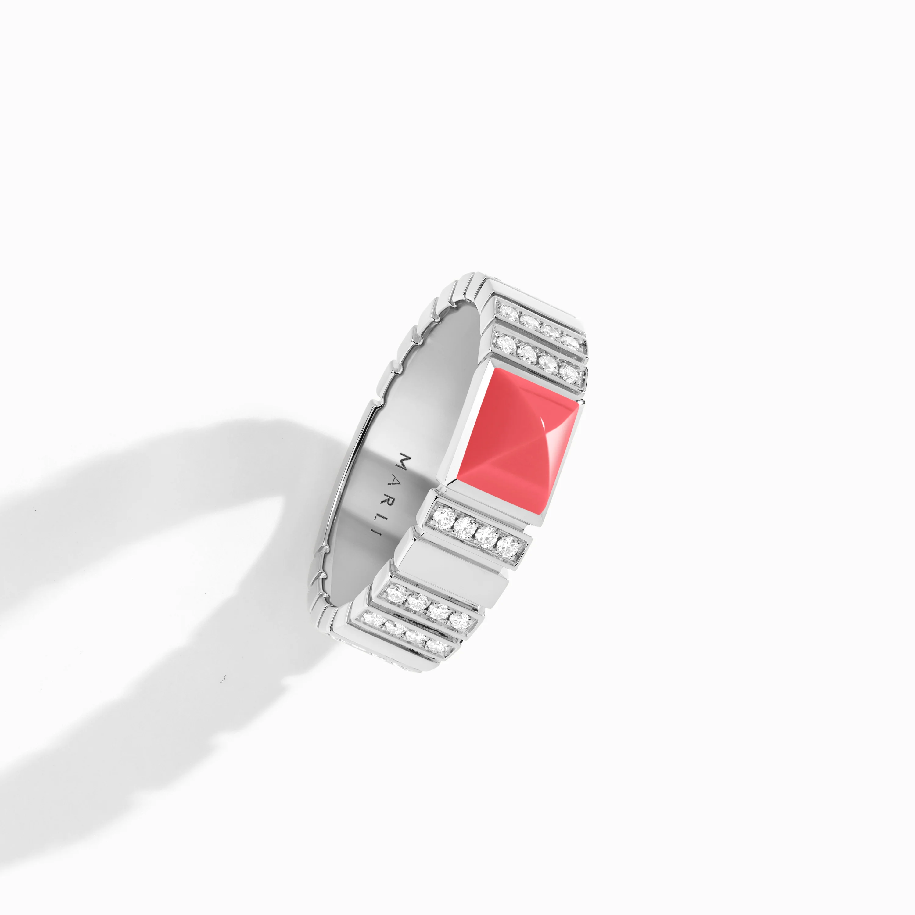 Cleo 2 Link Diamond Ring - Image 32