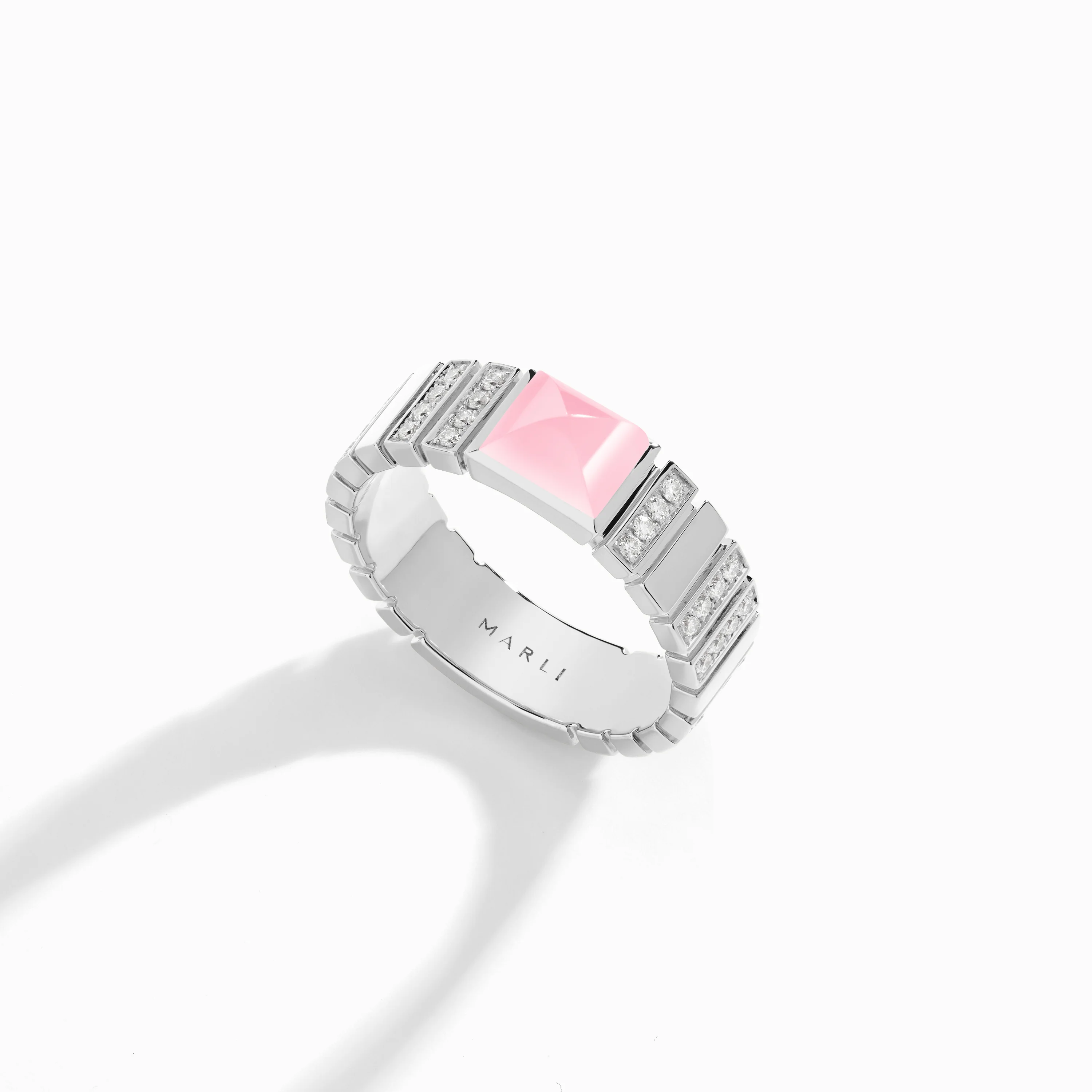Cleo 2 Link Diamond Ring - Image 34
