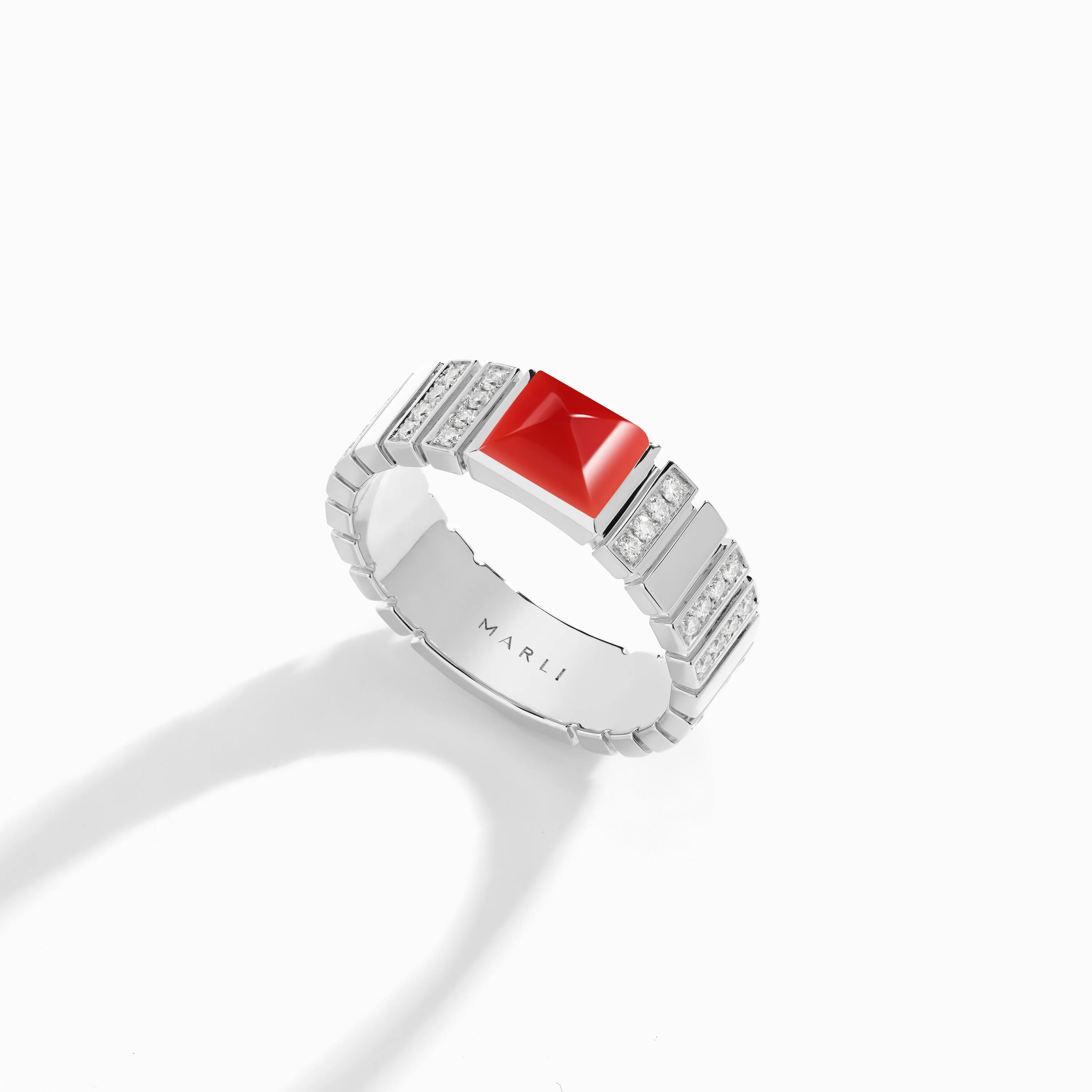 Cleo 2 Link Diamond Ring - Image 4