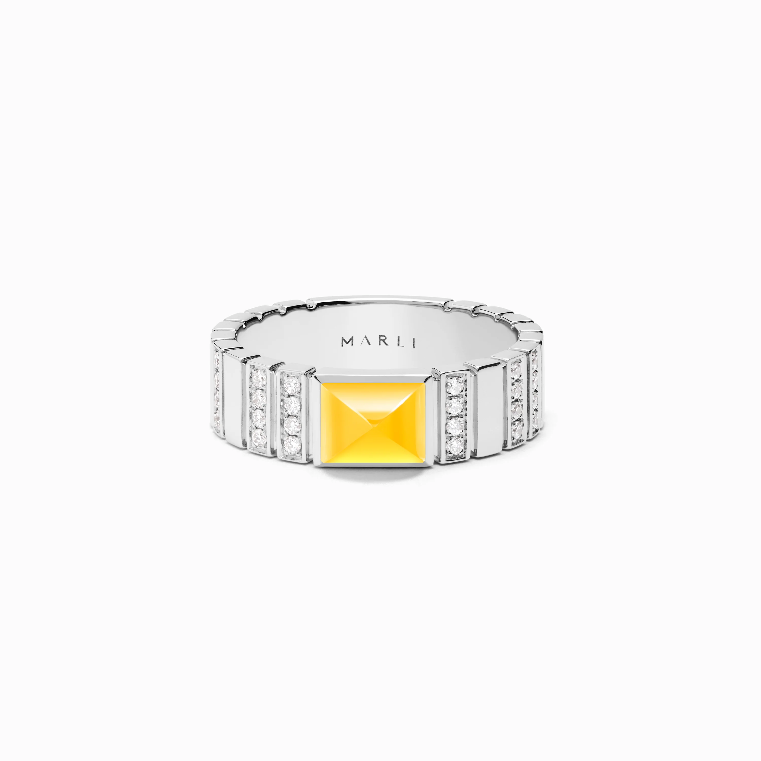Cleo 2 Link Diamond Ring - Image 45