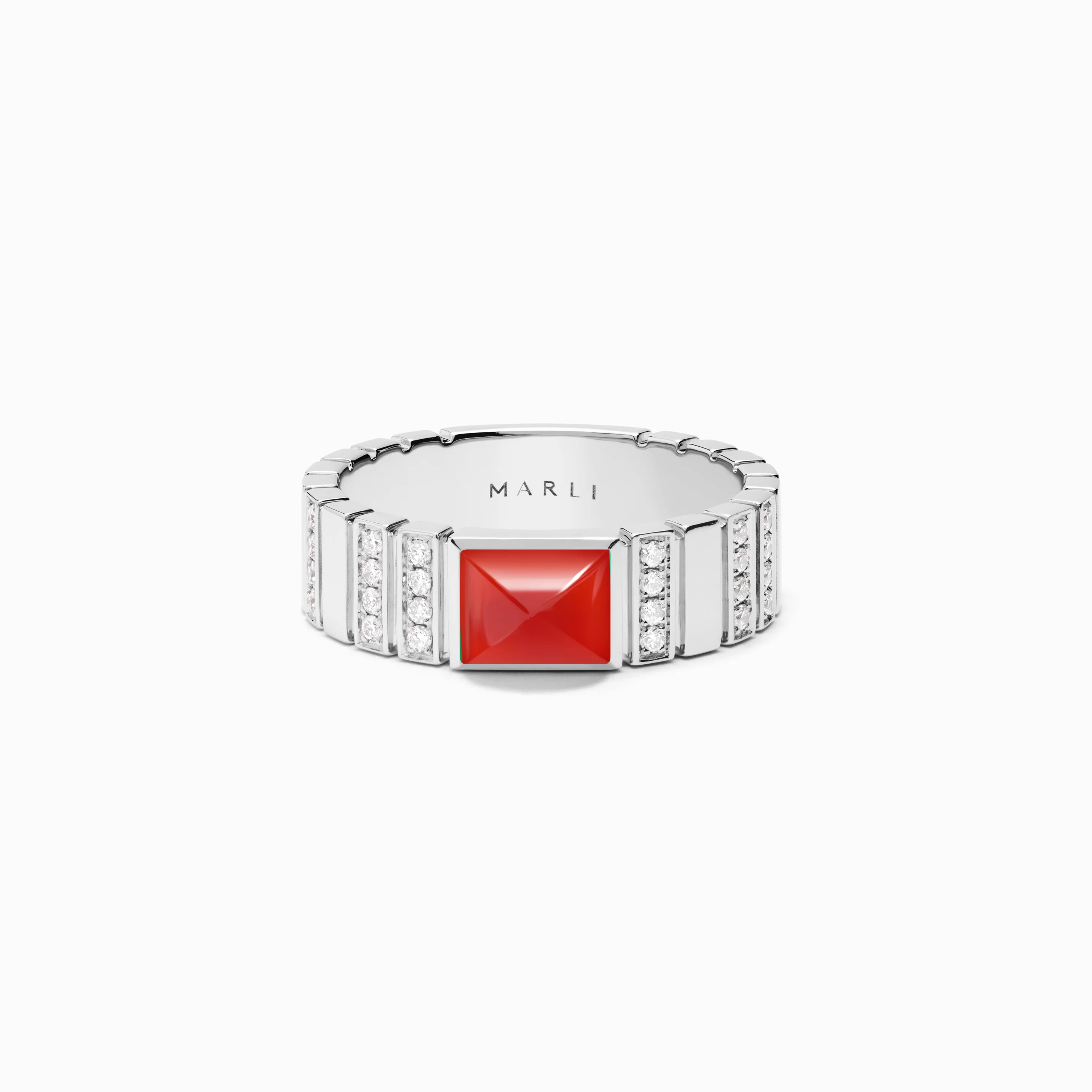 Cleo 2 Link Diamond Ring - Image 5