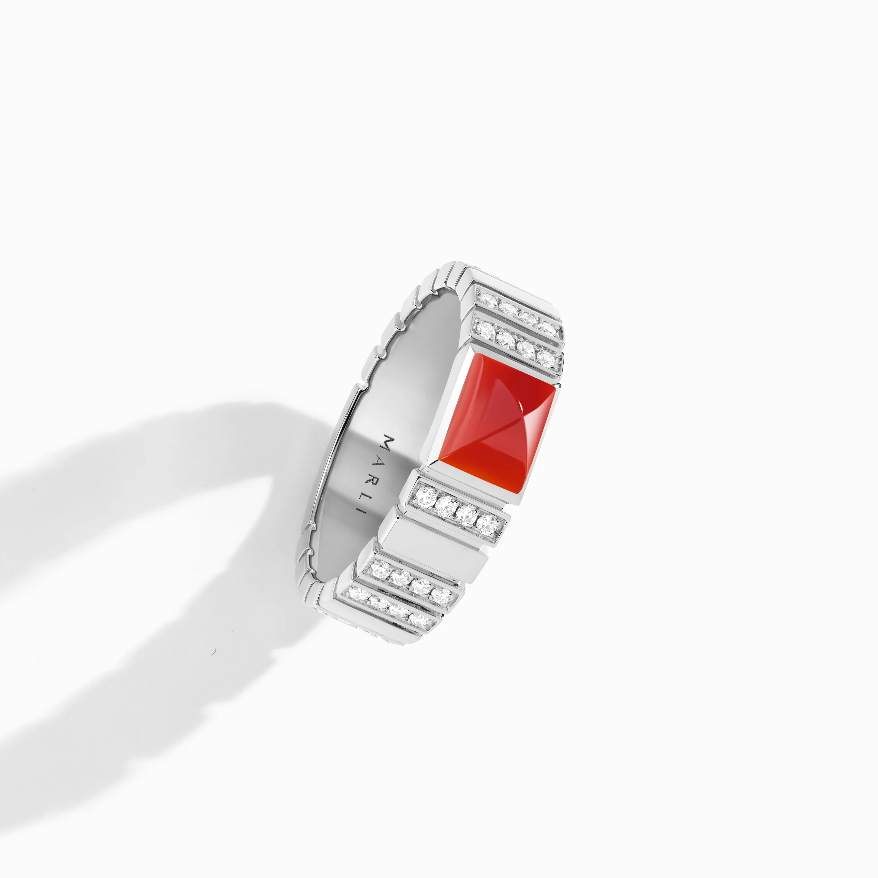 Cleo 2 Link Diamond Ring - Image 6