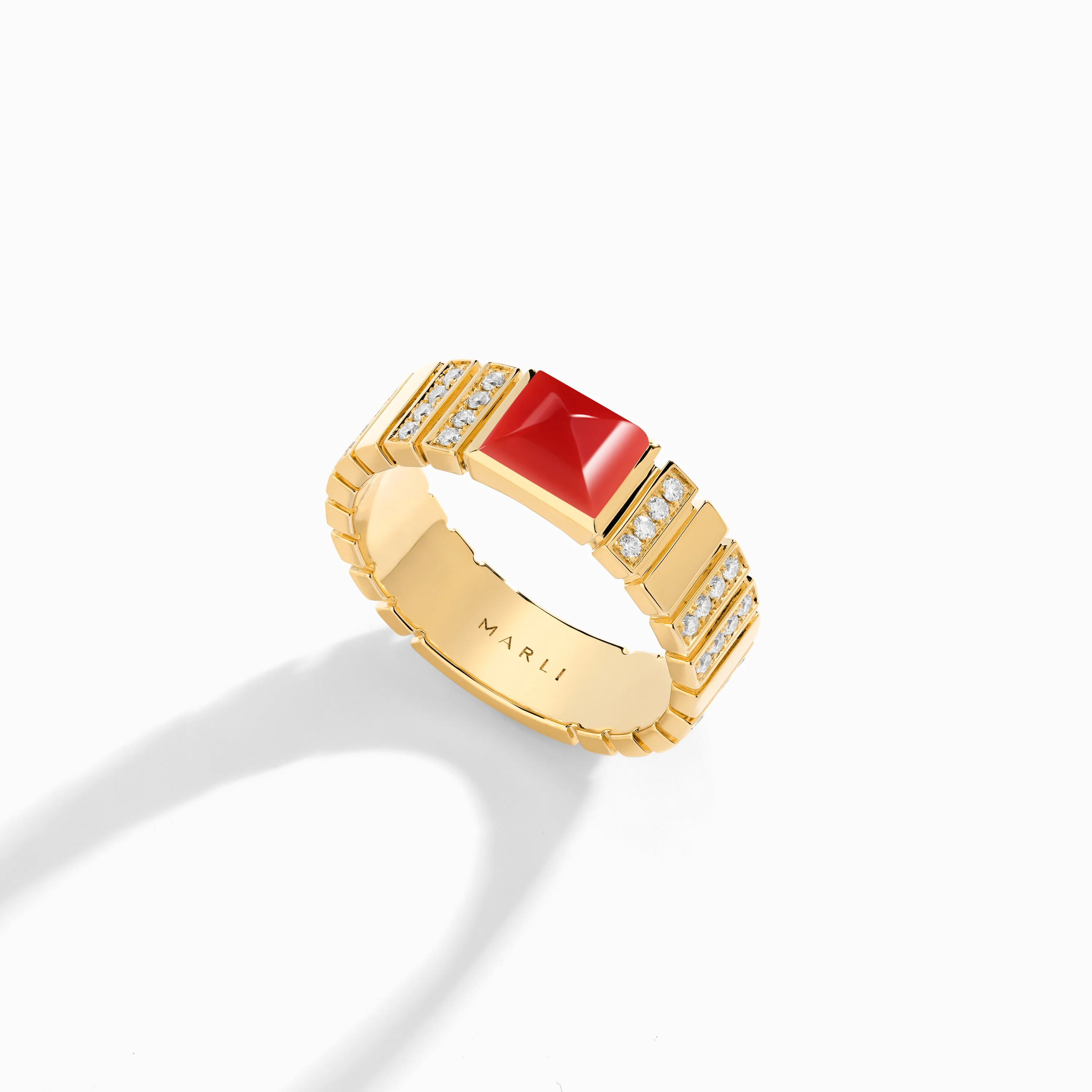 Cleo 2 Link Diamond Ring