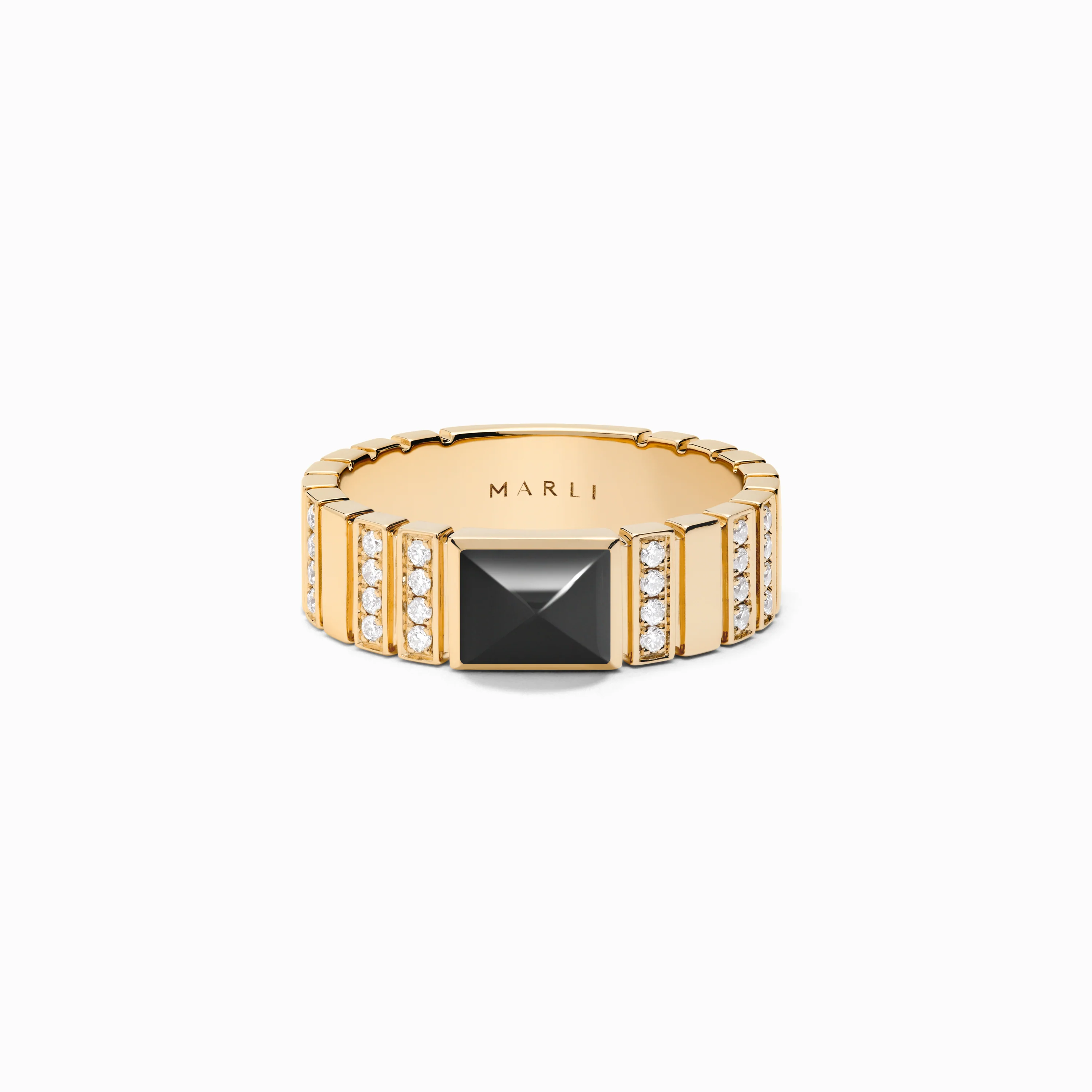 Cleo 2 Link Diamond Ring - Image 15