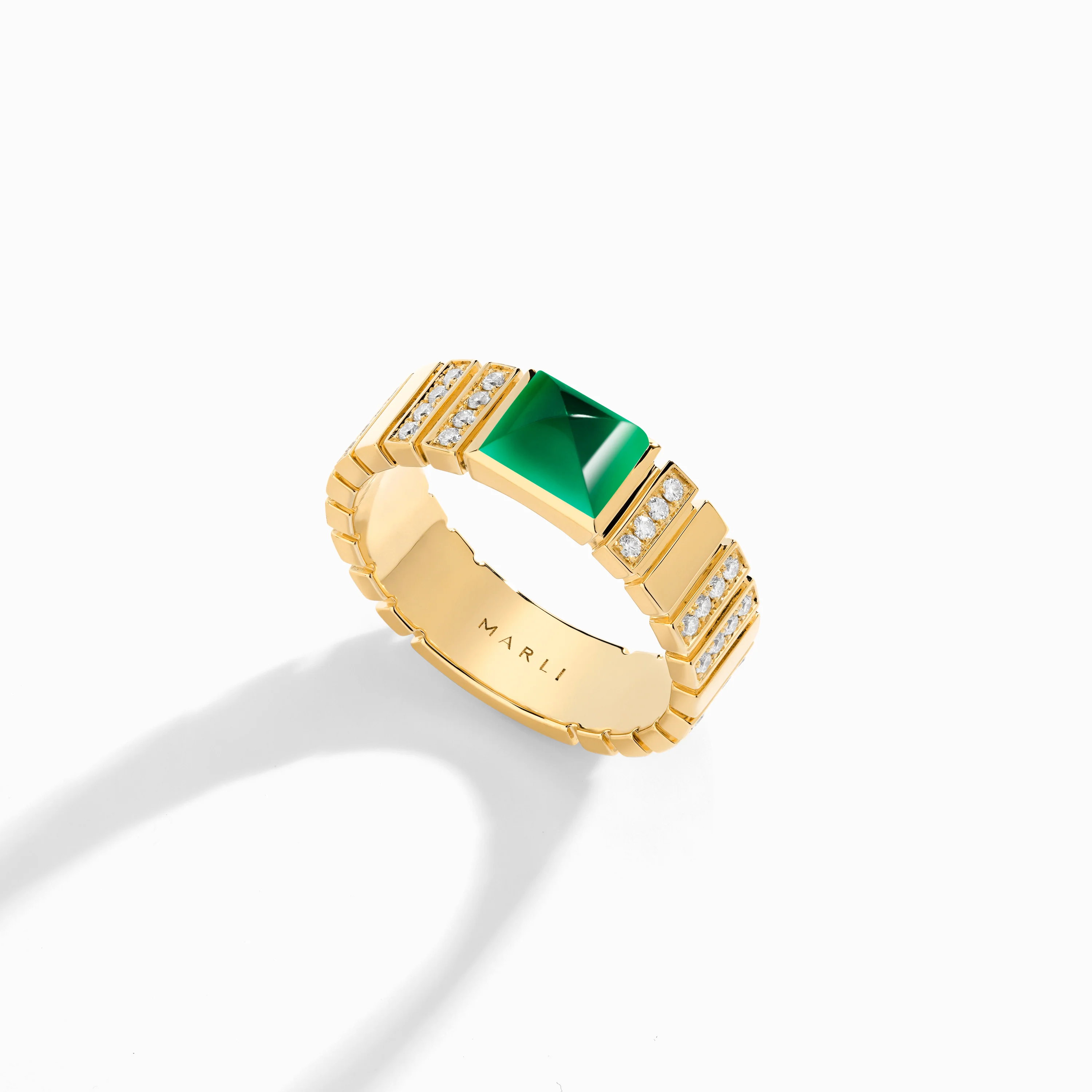 Cleo 2 Link Diamond Ring - Image 18