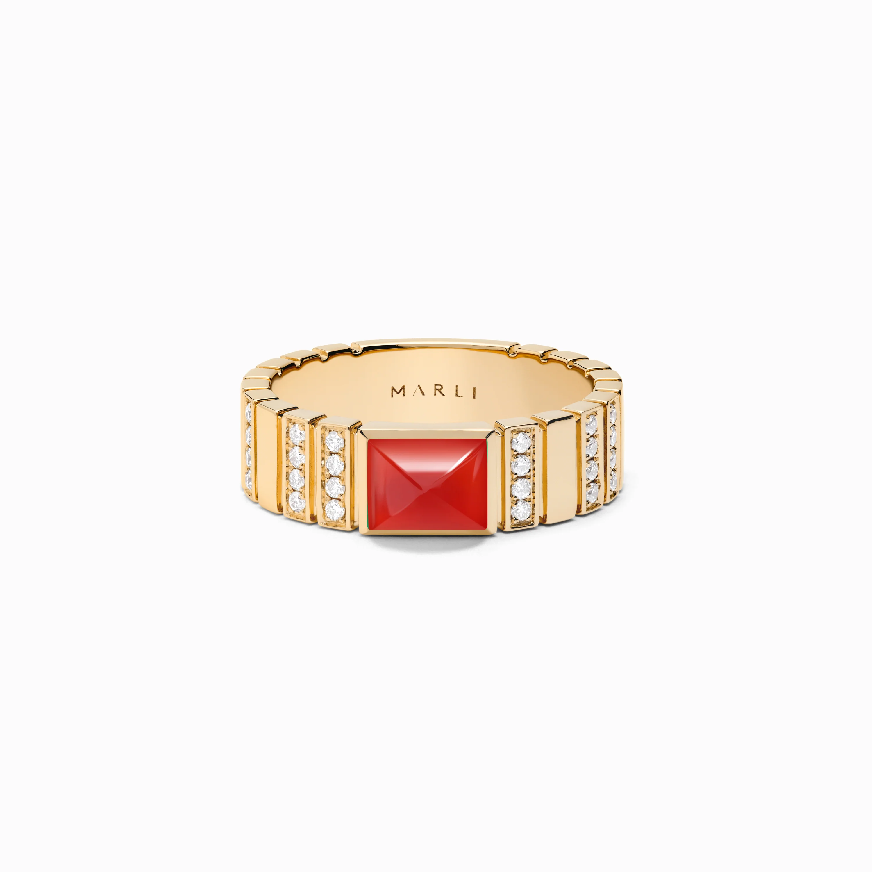 Cleo 2 Link Diamond Ring - Image 2