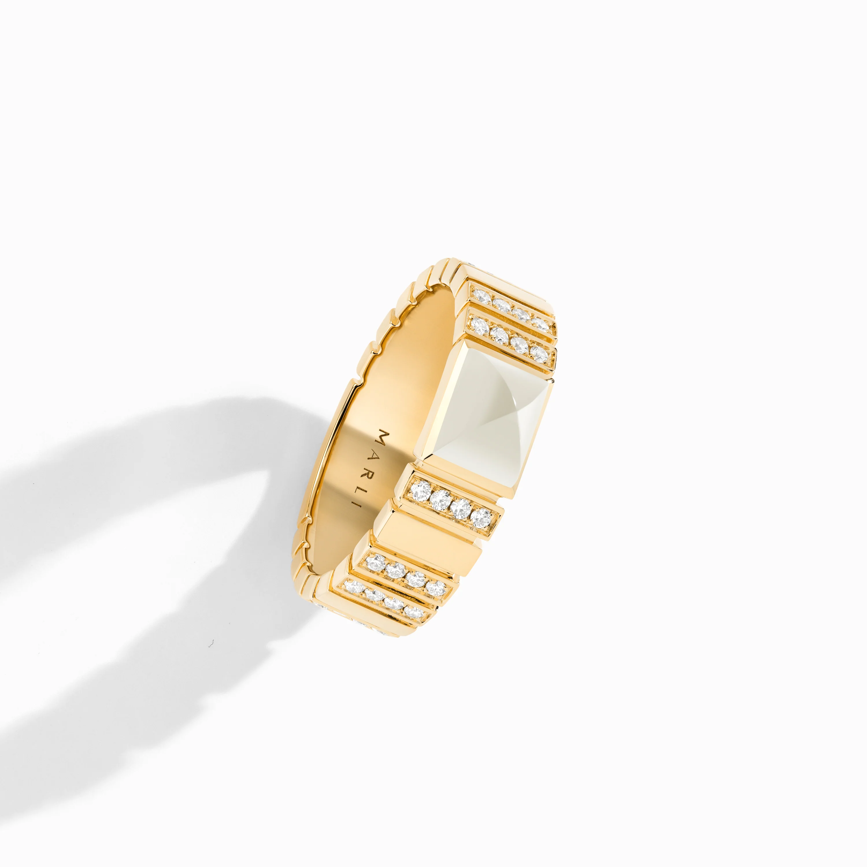 Cleo 2 Link Diamond Ring - Image 28