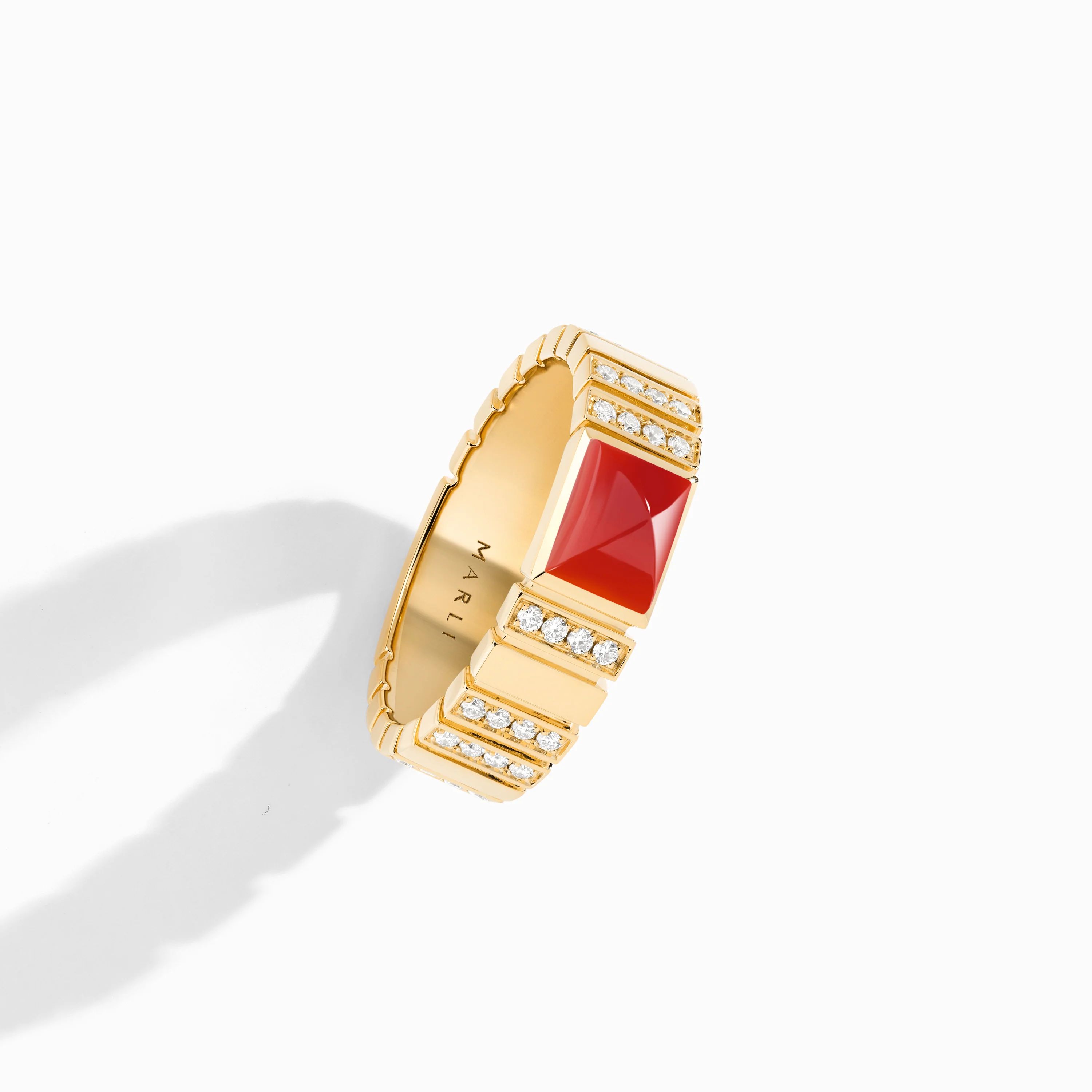 Cleo 2 Link Diamond Ring - Image 3