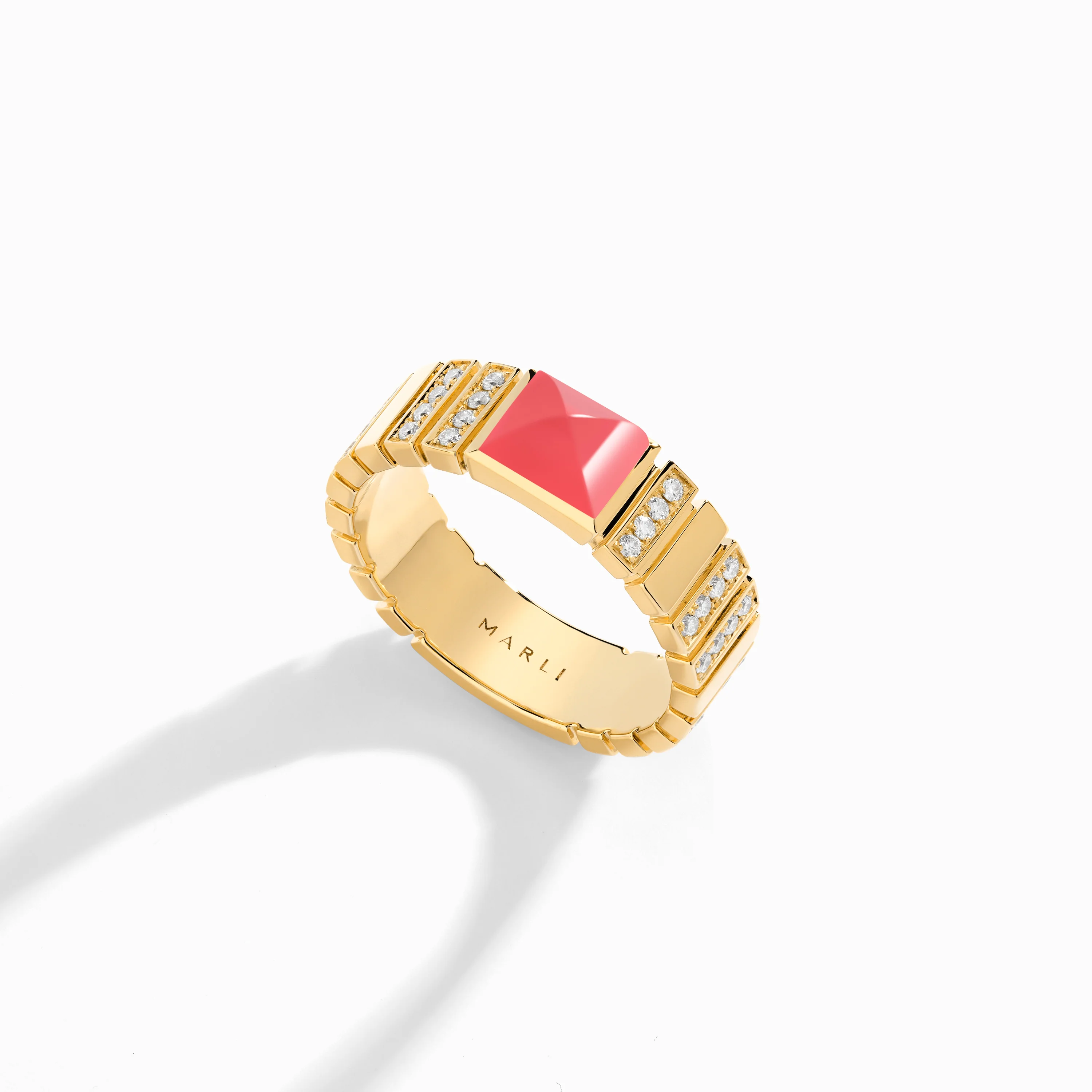 Cleo 2 Link Diamond Ring - Image 30