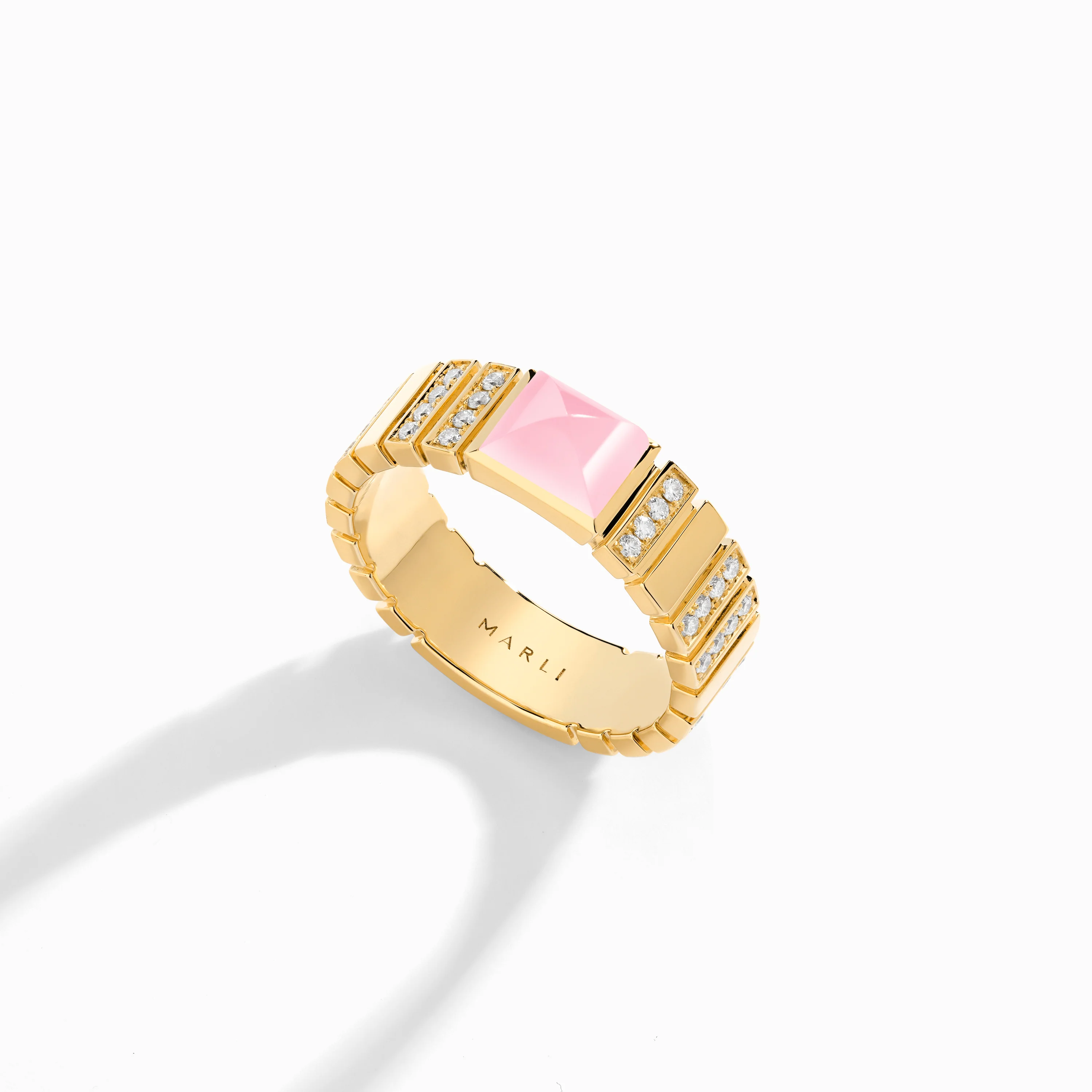 Cleo 2 Link Diamond Ring - Image 34