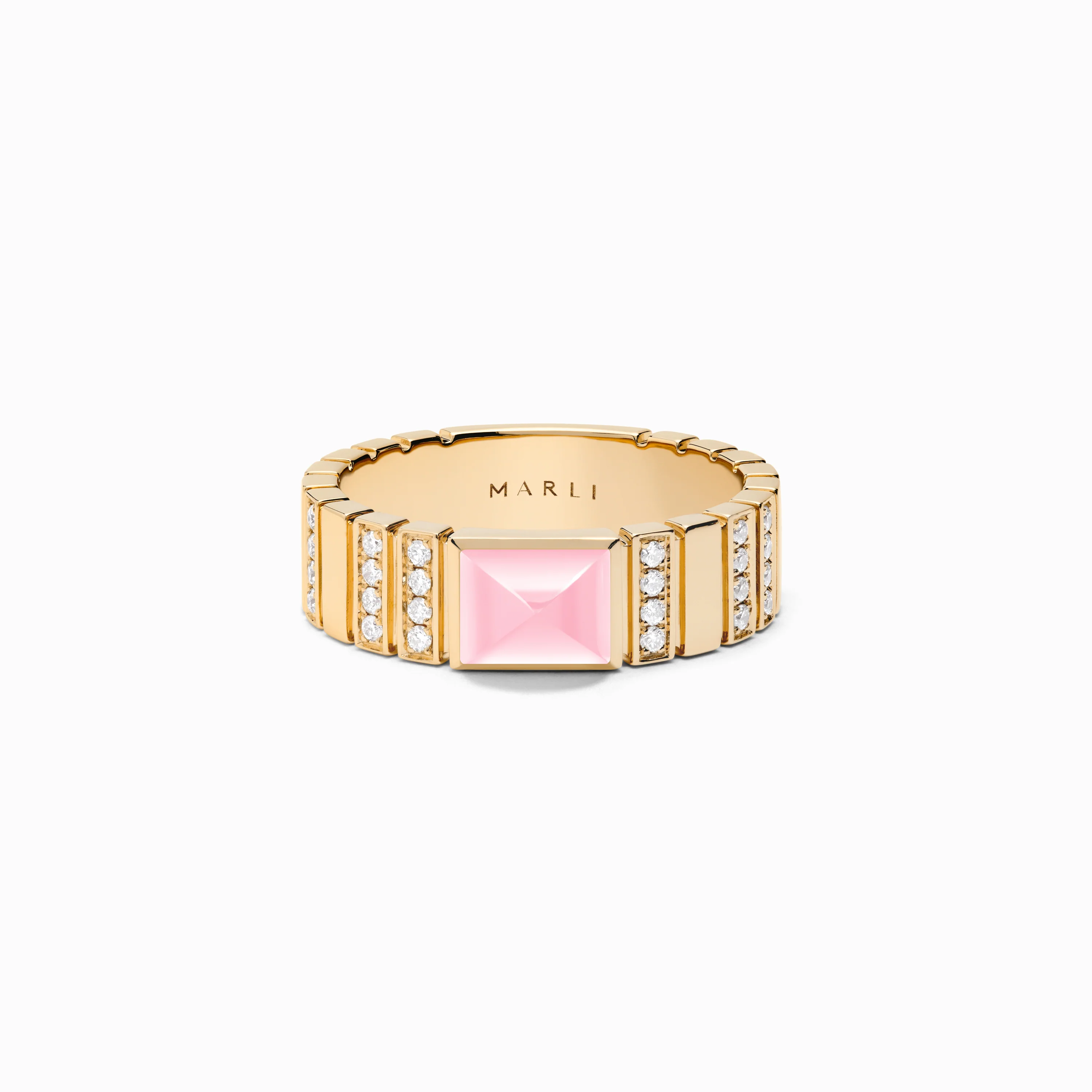 Cleo 2 Link Diamond Ring - Image 35