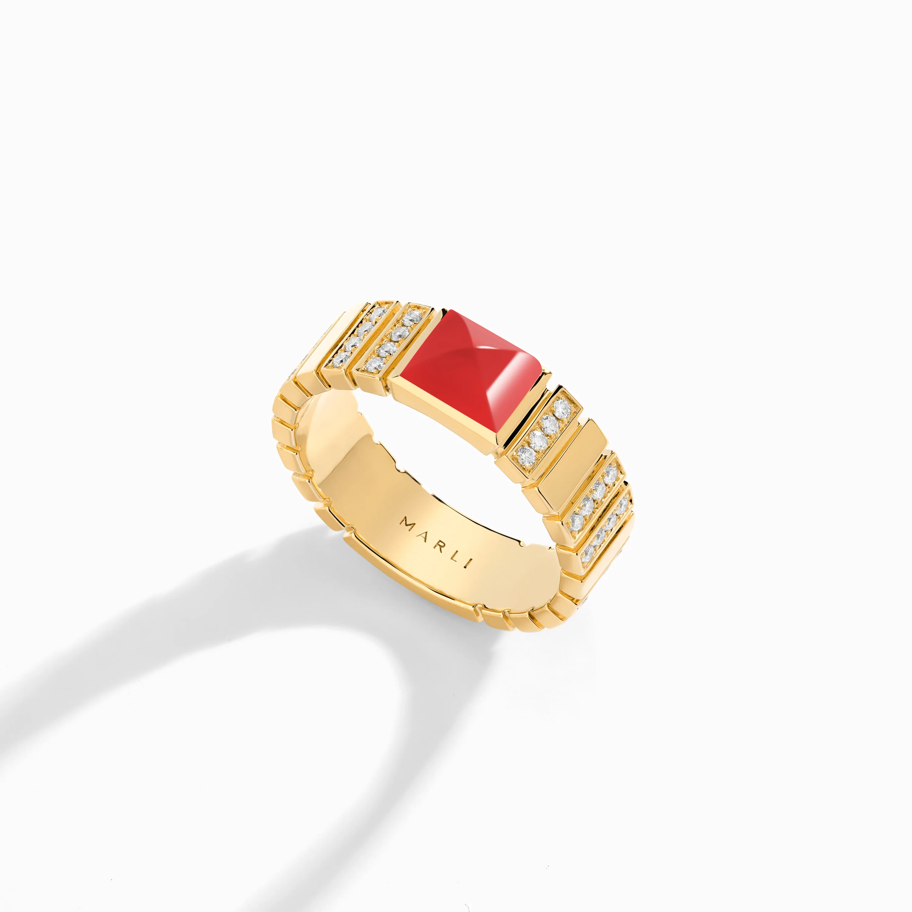 Cleo 2 Link Diamond Ring - Image 38