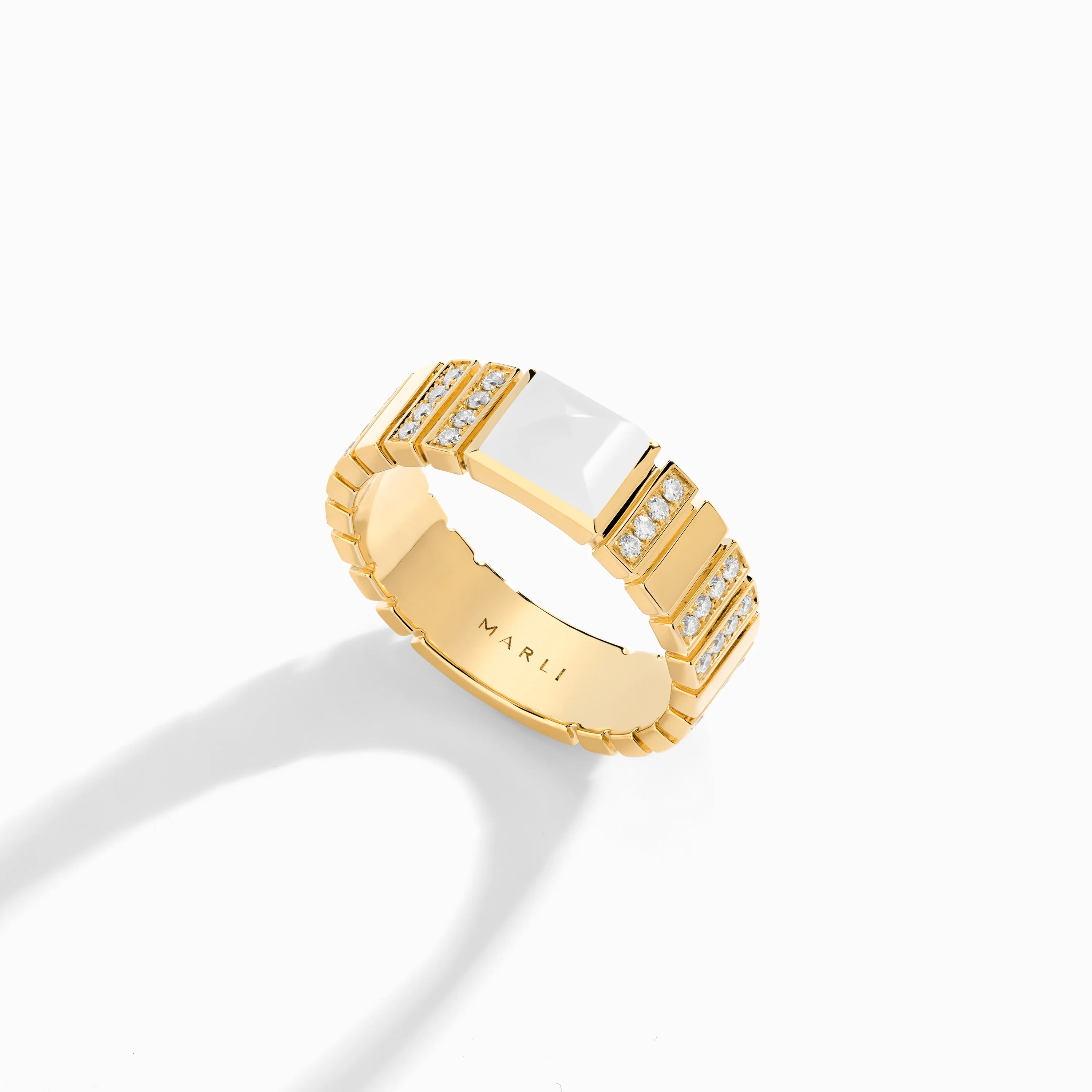 Cleo 2 Link Diamond Ring - Image 42