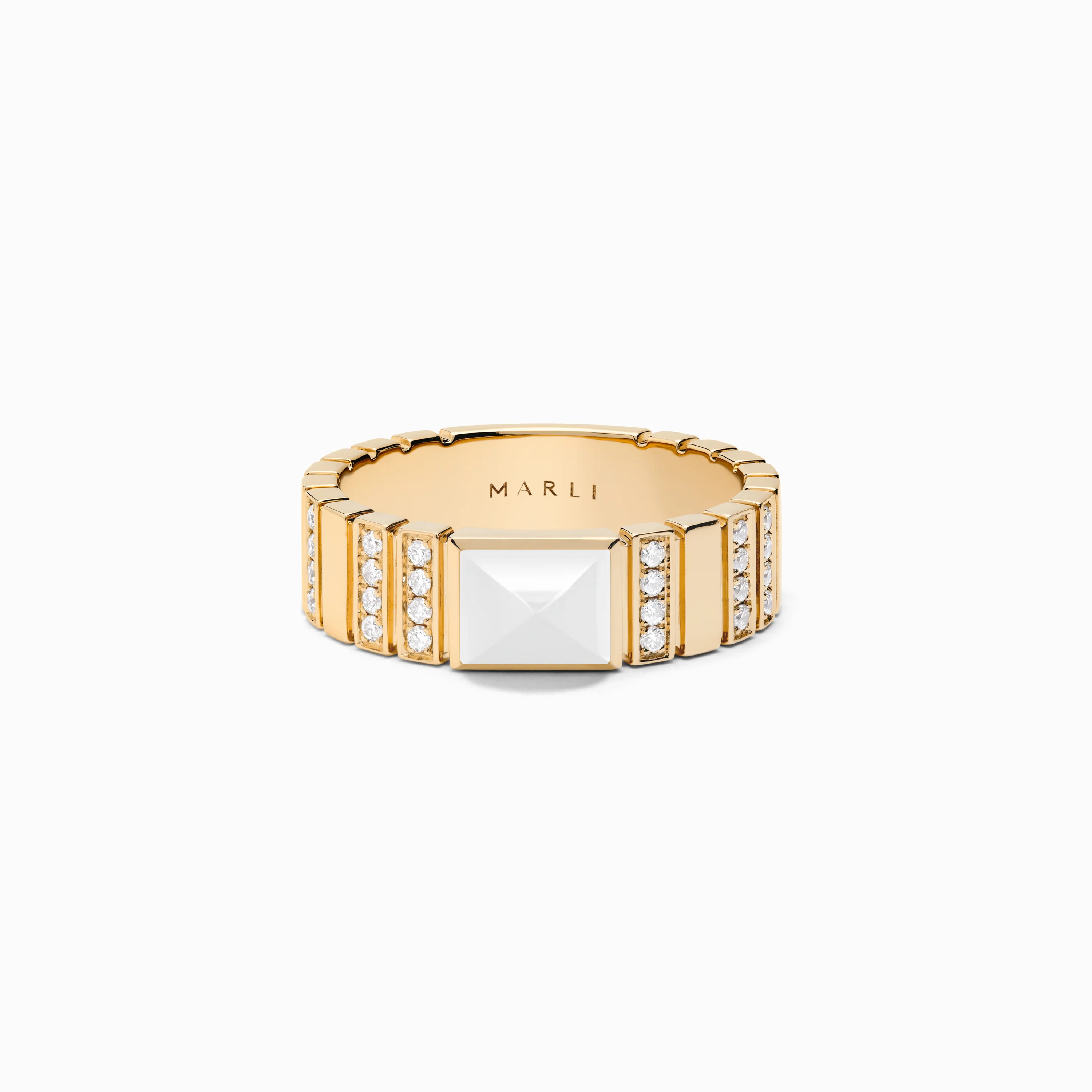 Cleo 2 Link Diamond Ring - Image 43