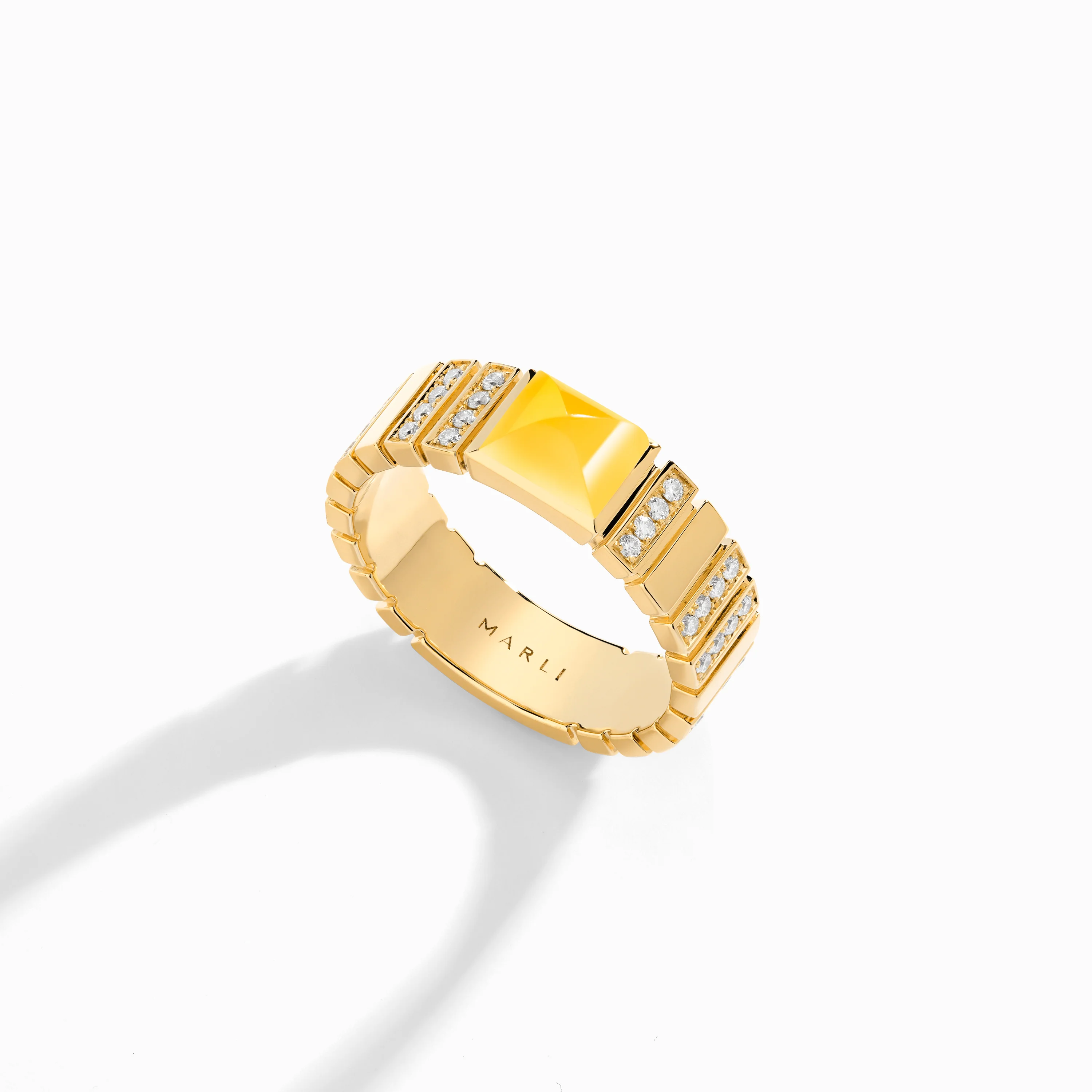 Cleo 2 Link Diamond Ring - Image 46