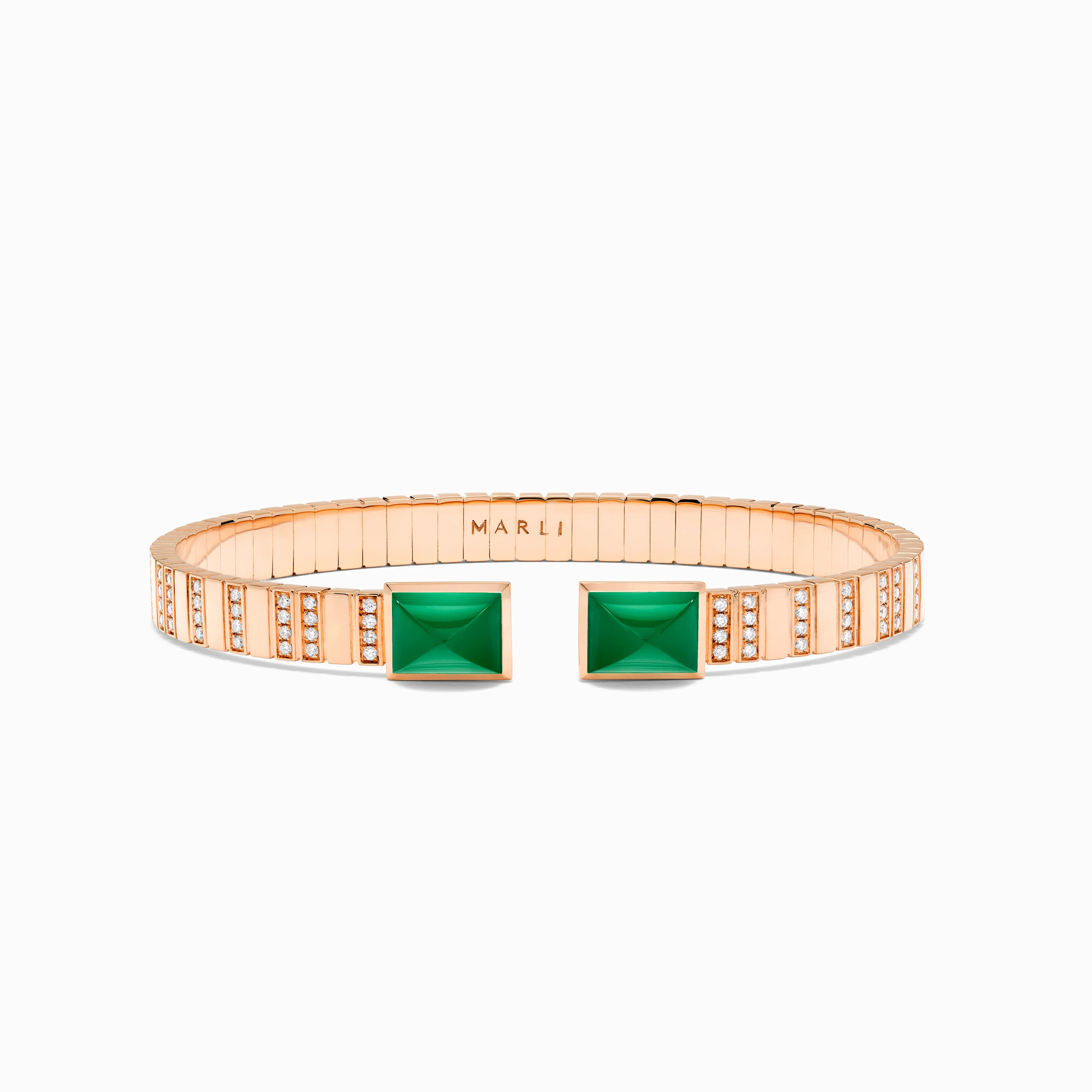 Cleo 2 Link Diamond Slip-On Bracelet - Image 10
