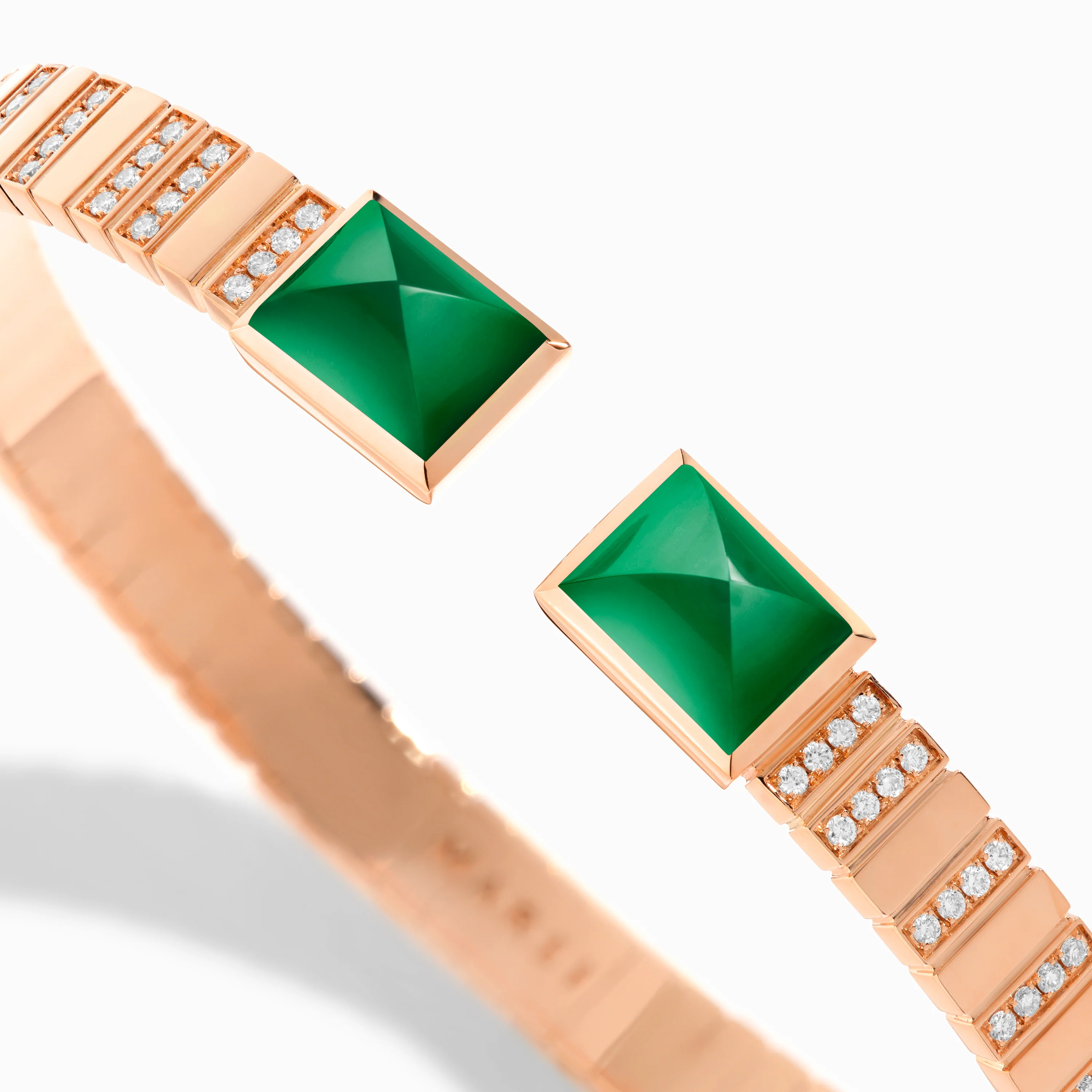 Cleo 2 Link Diamond Slip-On Bracelet - Image 11