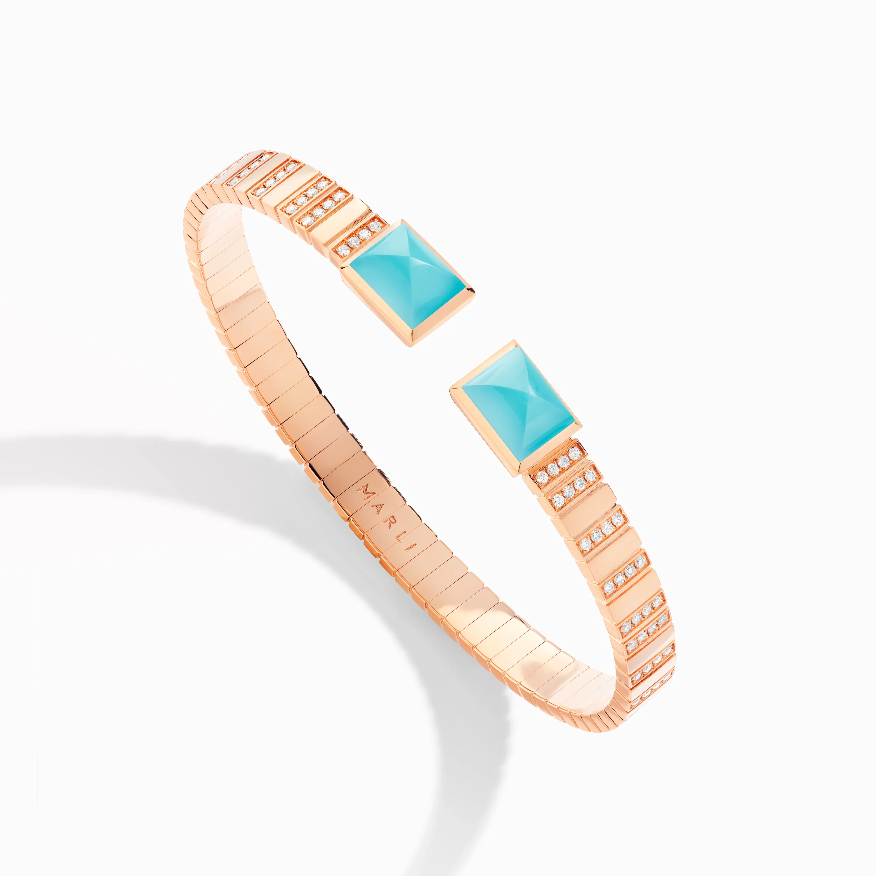Cleo 2 Link Diamond Slip-On Bracelet - Image 13