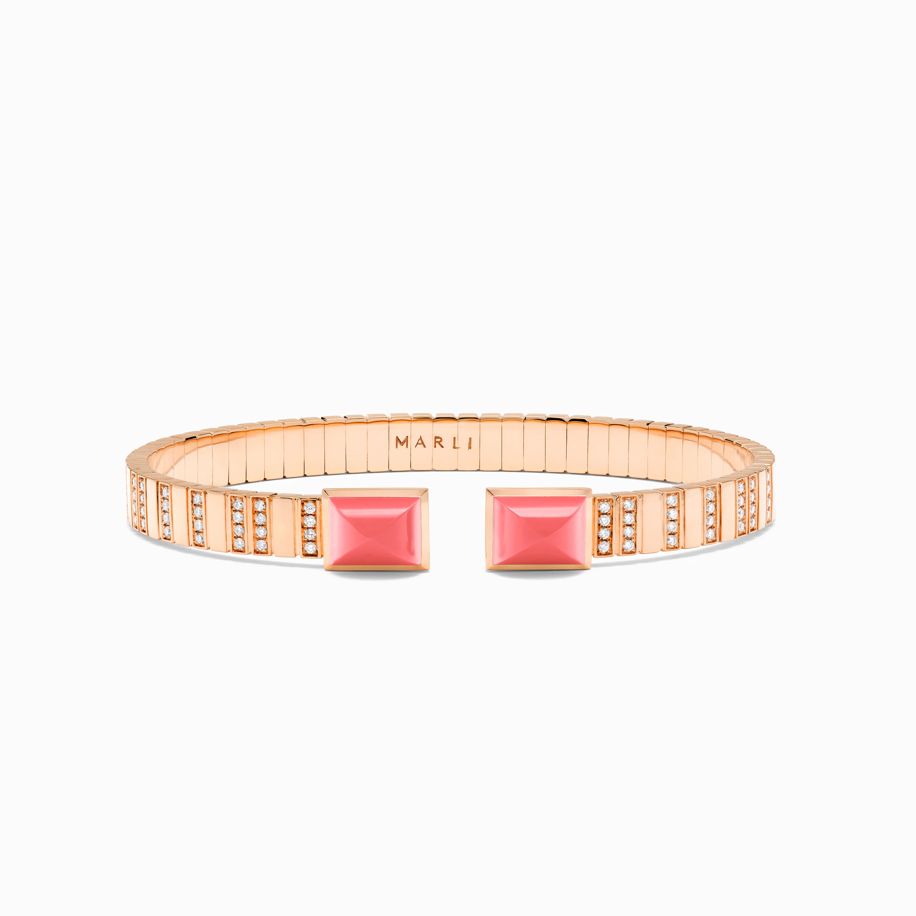 Cleo 2 Link Diamond Slip-On Bracelet - Image 30