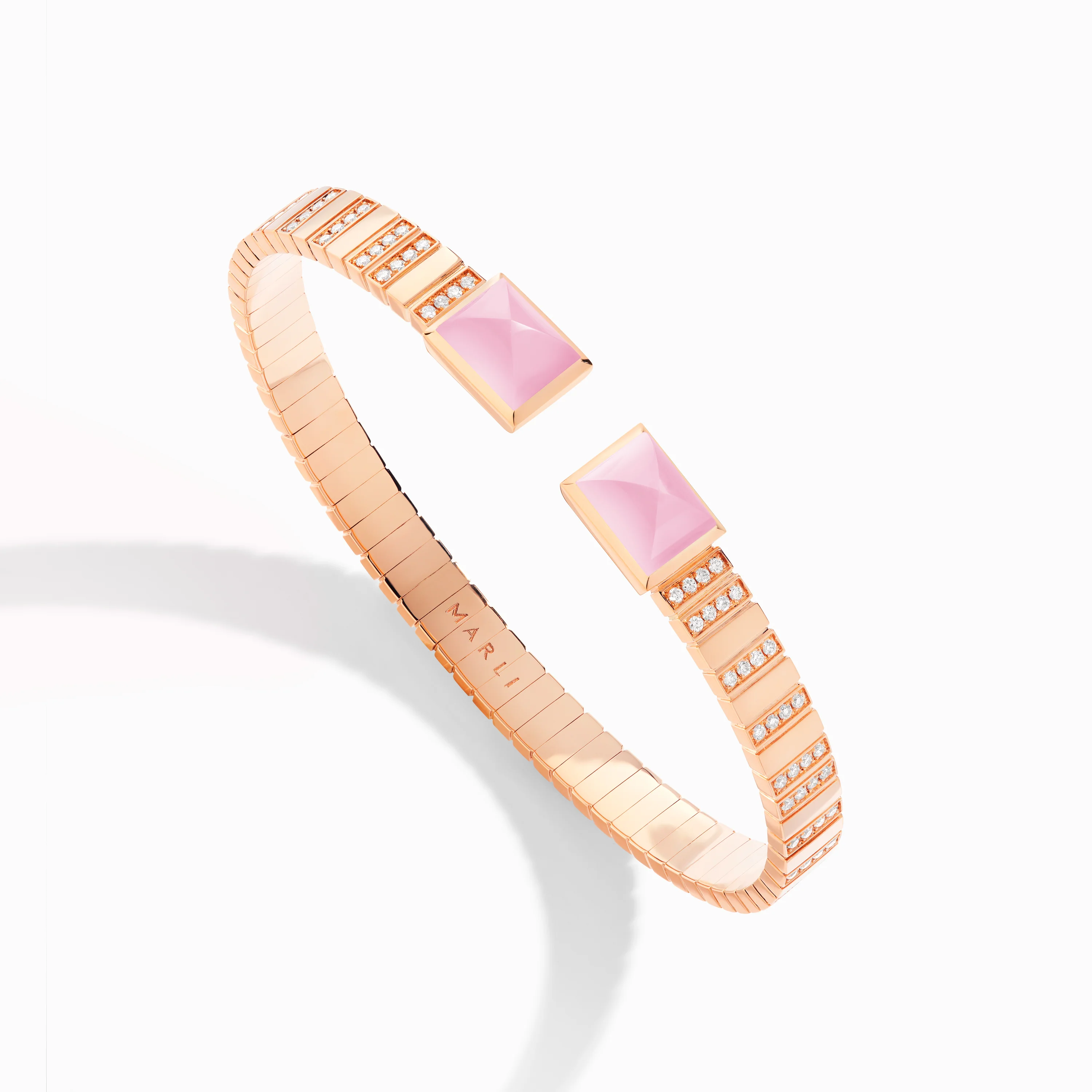 Cleo 2 Link Diamond Slip-On Bracelet - Image 33