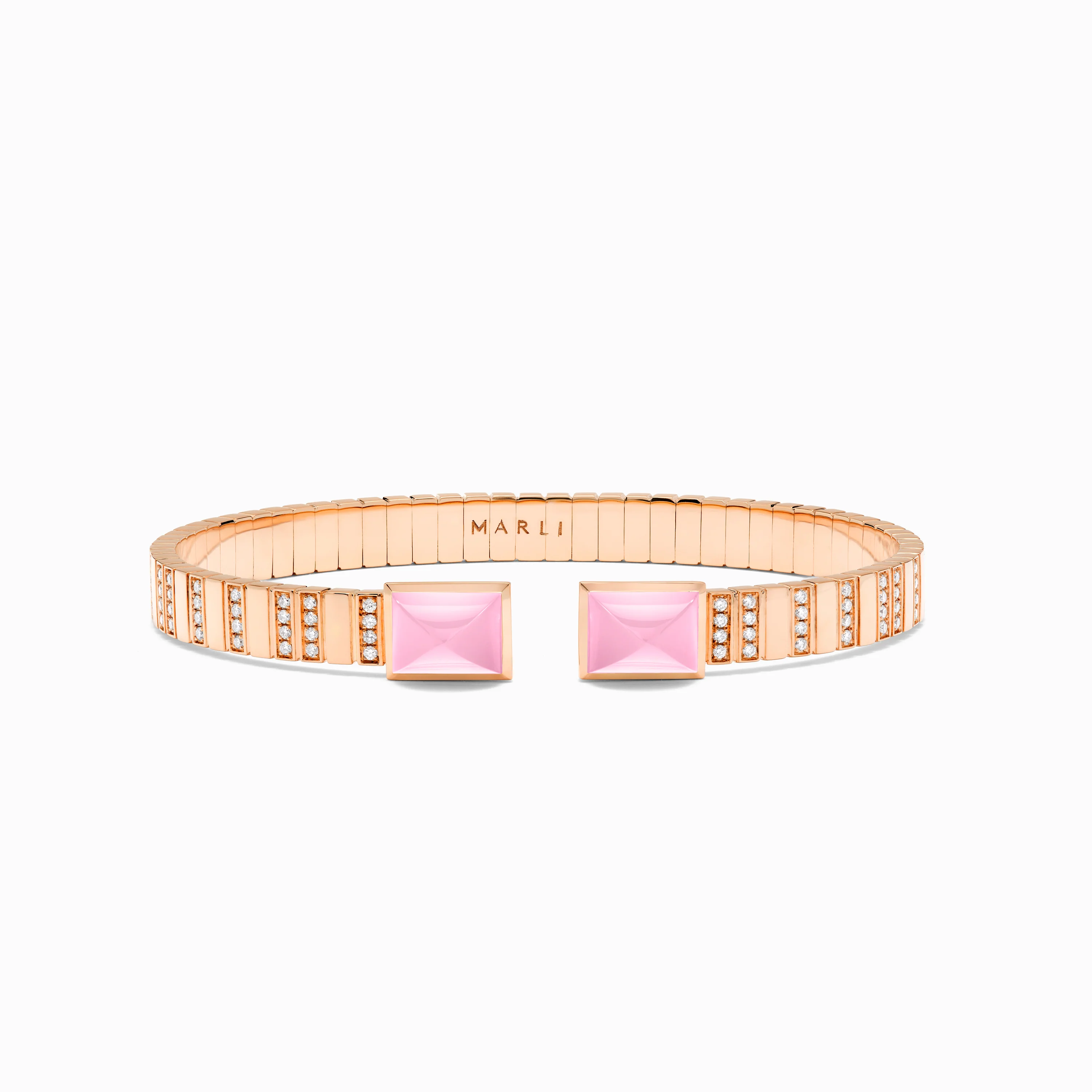 Cleo 2 Link Diamond Slip-On Bracelet - Image 34