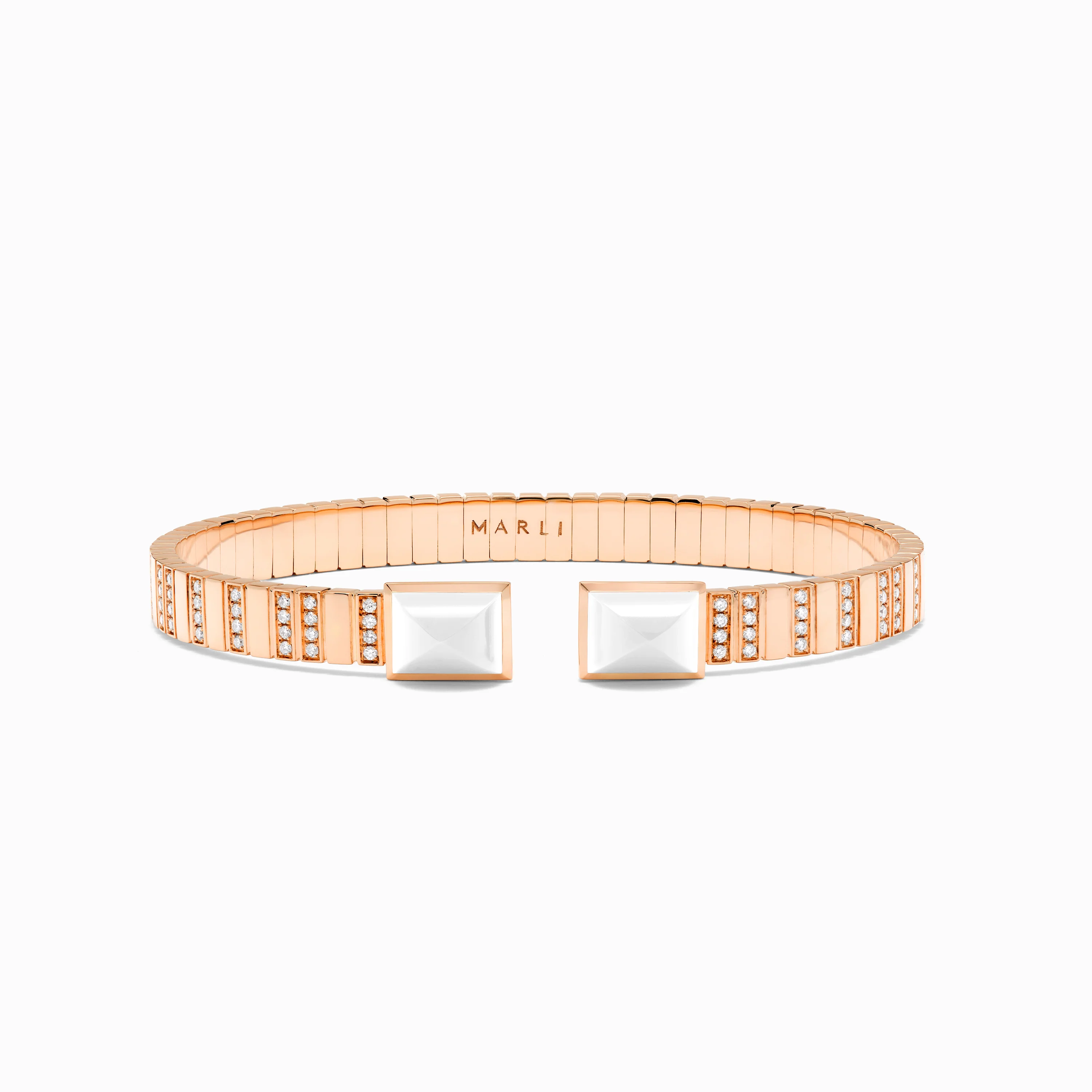 Cleo 2 Link Diamond Slip-On Bracelet - Image 42