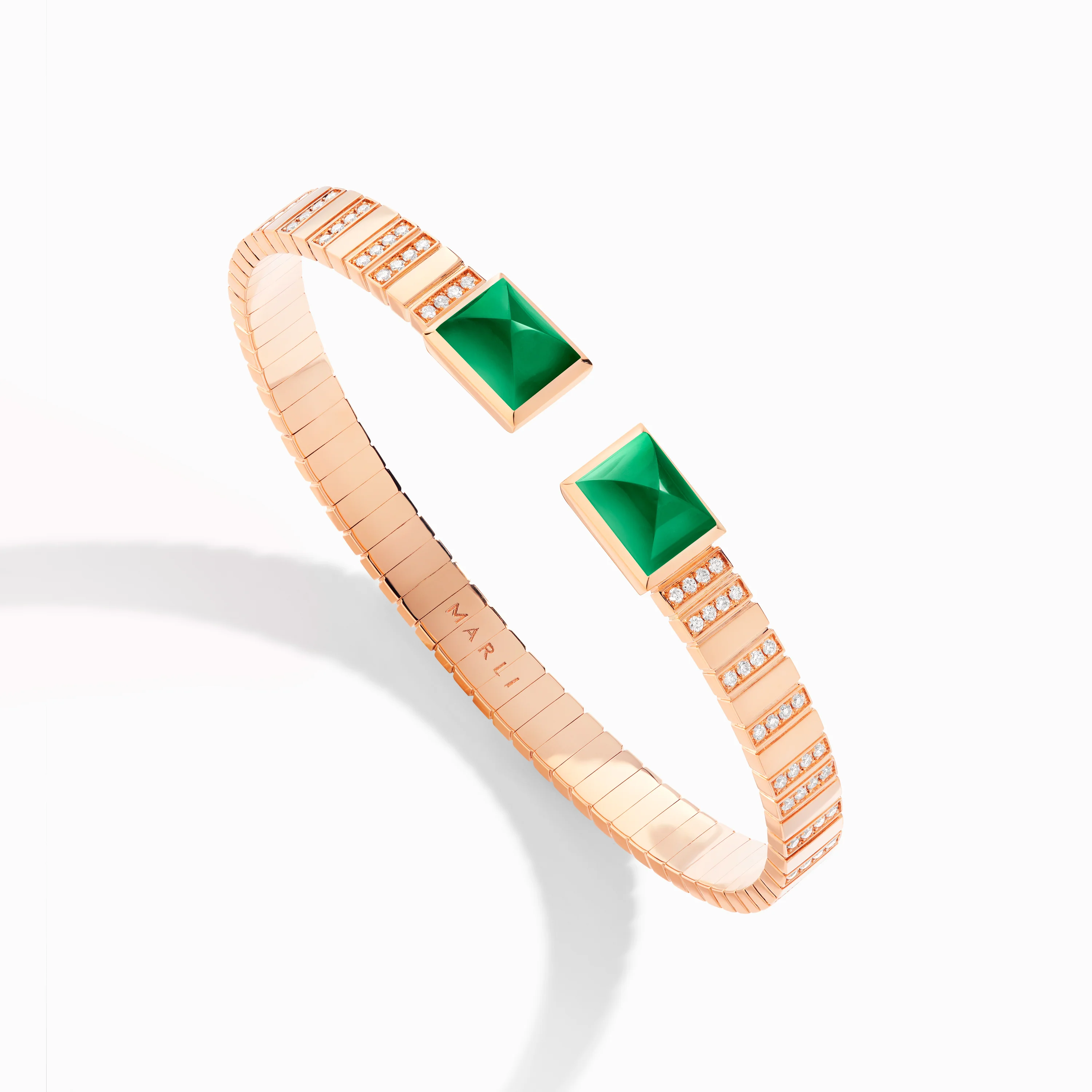 Cleo 2 Link Diamond Slip-On Bracelet - Image 9