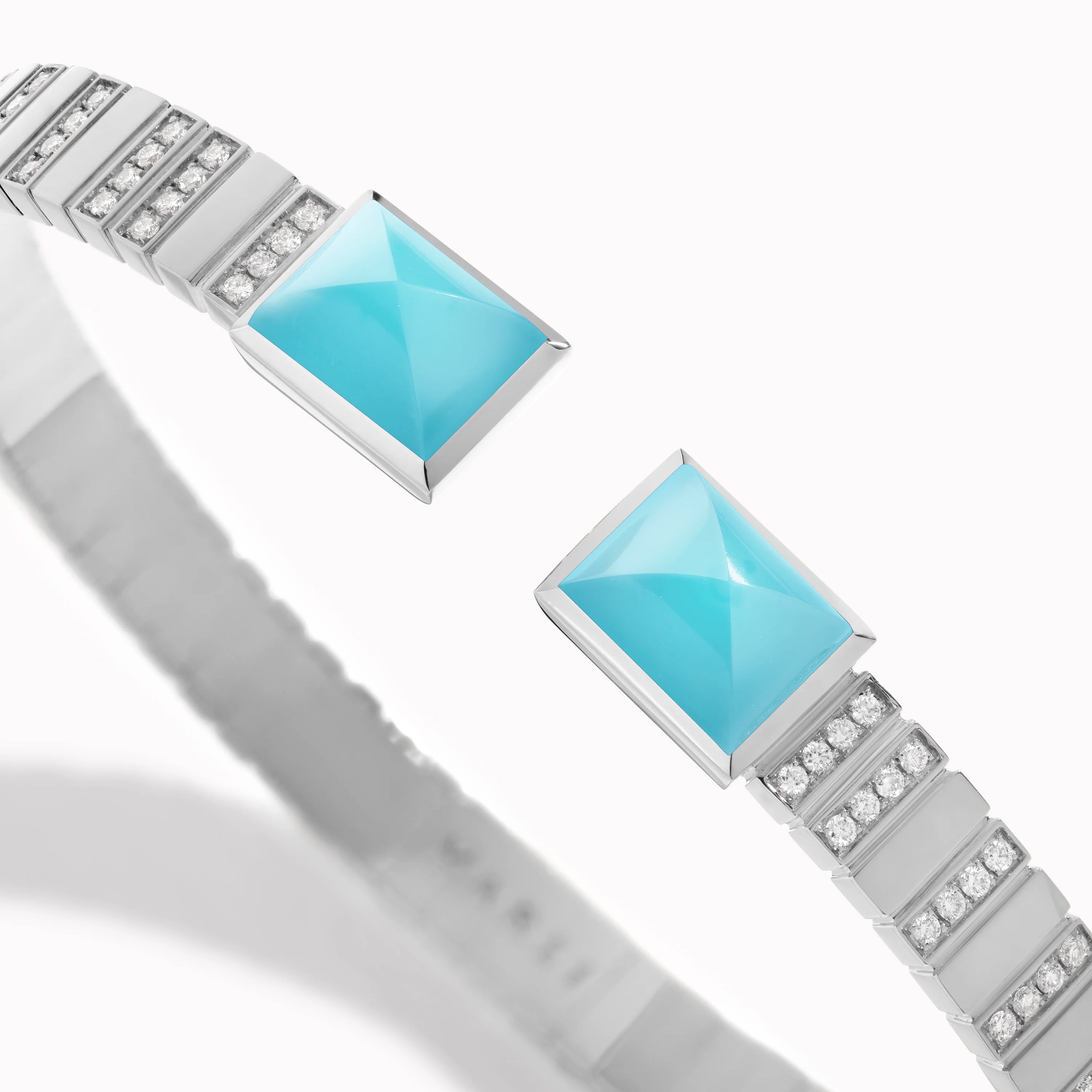 Cleo 2 Link Diamond Slip-On Bracelet - Image 15