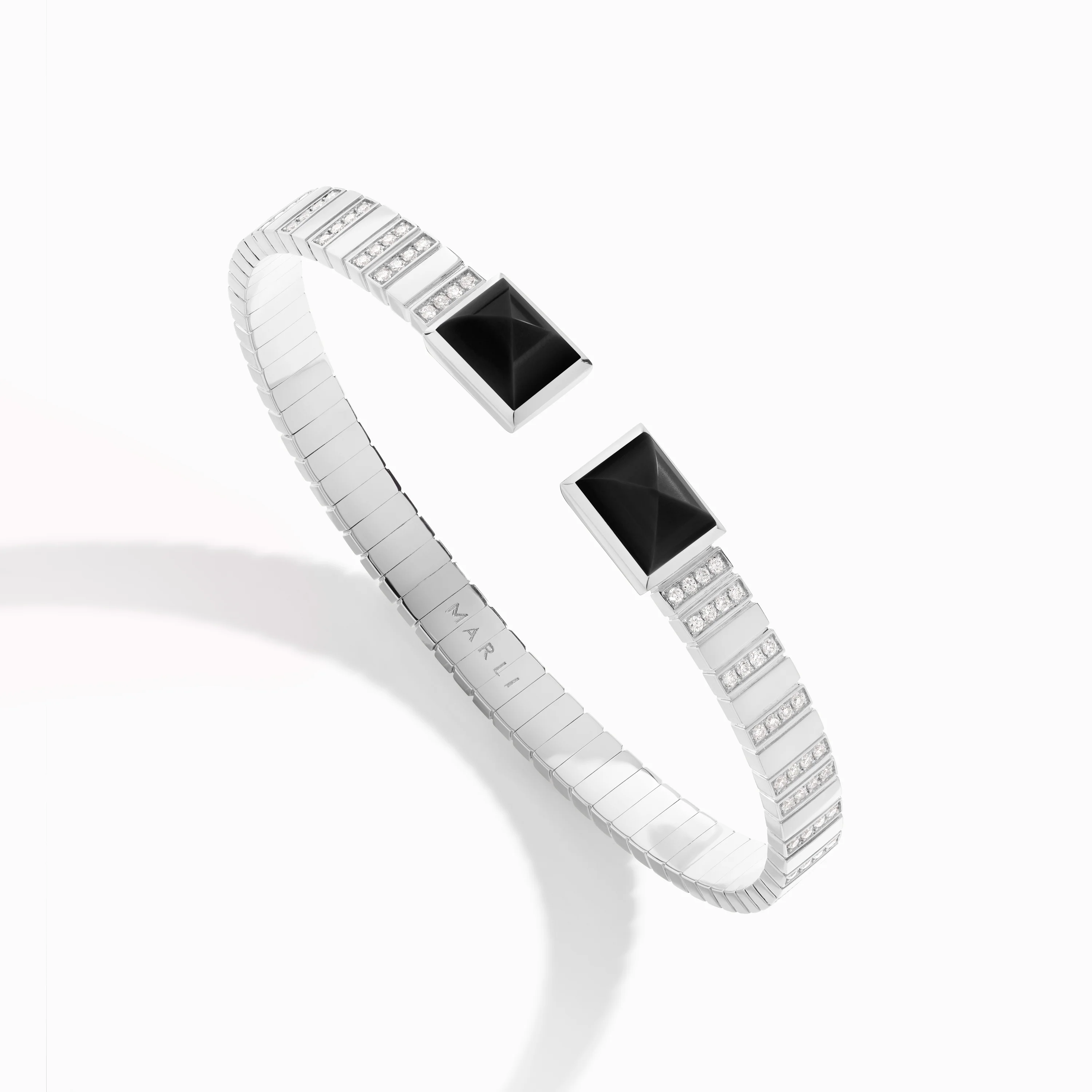 Cleo 2 Link Diamond Slip-On Bracelet - Image 17
