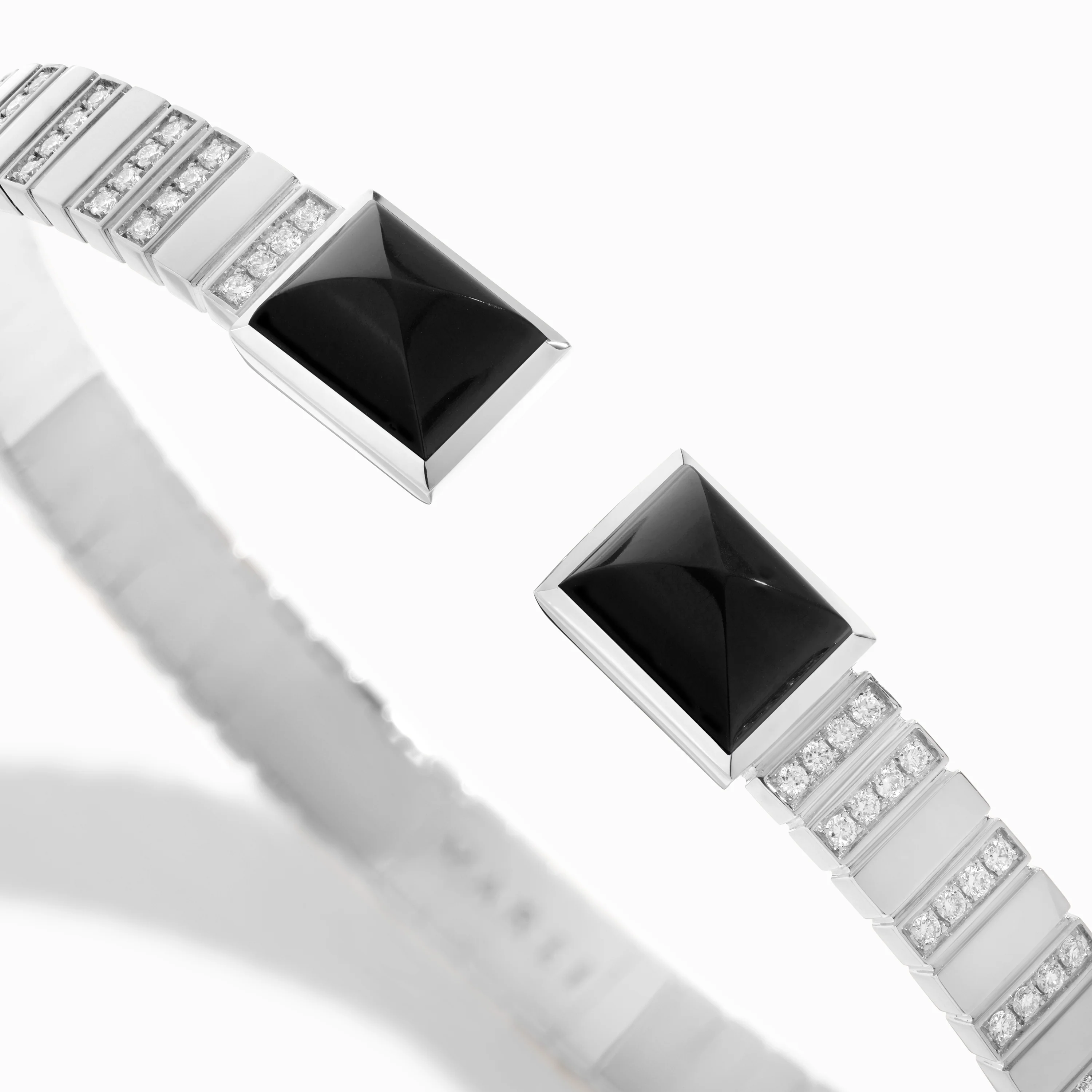 Cleo 2 Link Diamond Slip-On Bracelet - Image 19