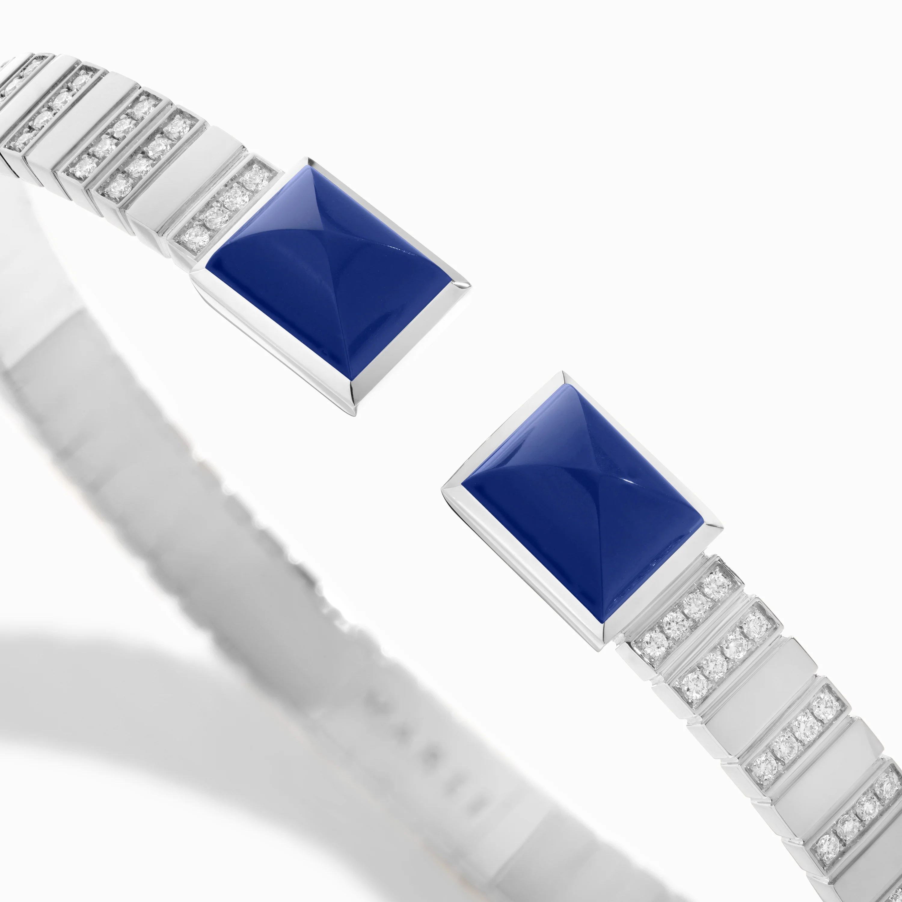 Cleo 2 Link Diamond Slip-On Bracelet - Image 23